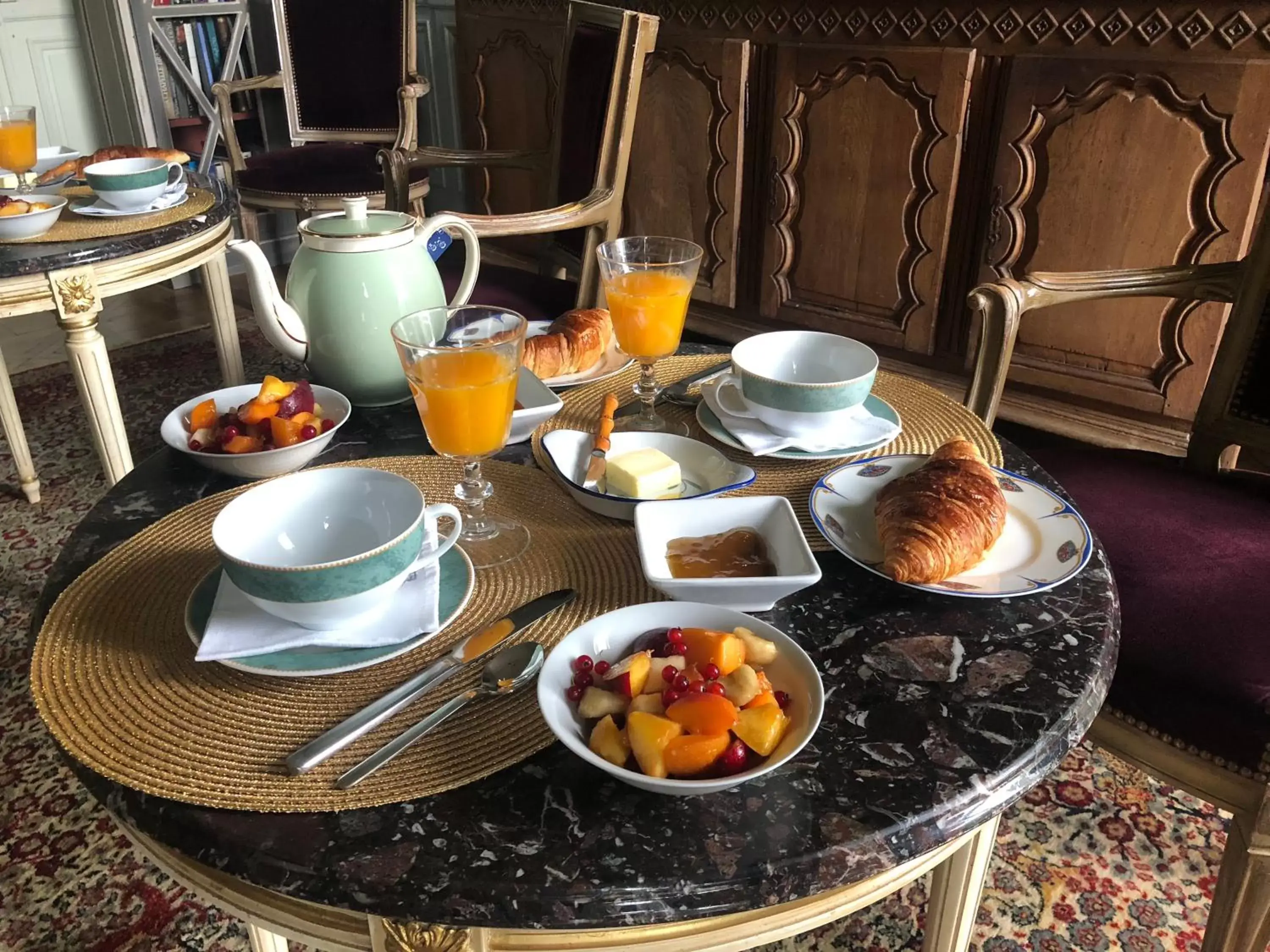 Food close-up, Breakfast in Castel Saint-Léonard