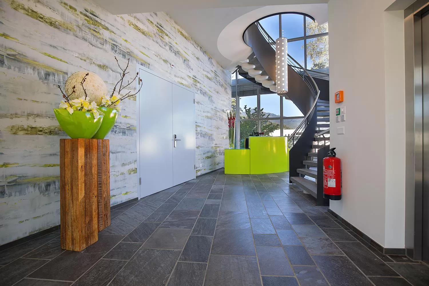 Facade/entrance in Hotel Restaurant Rhy