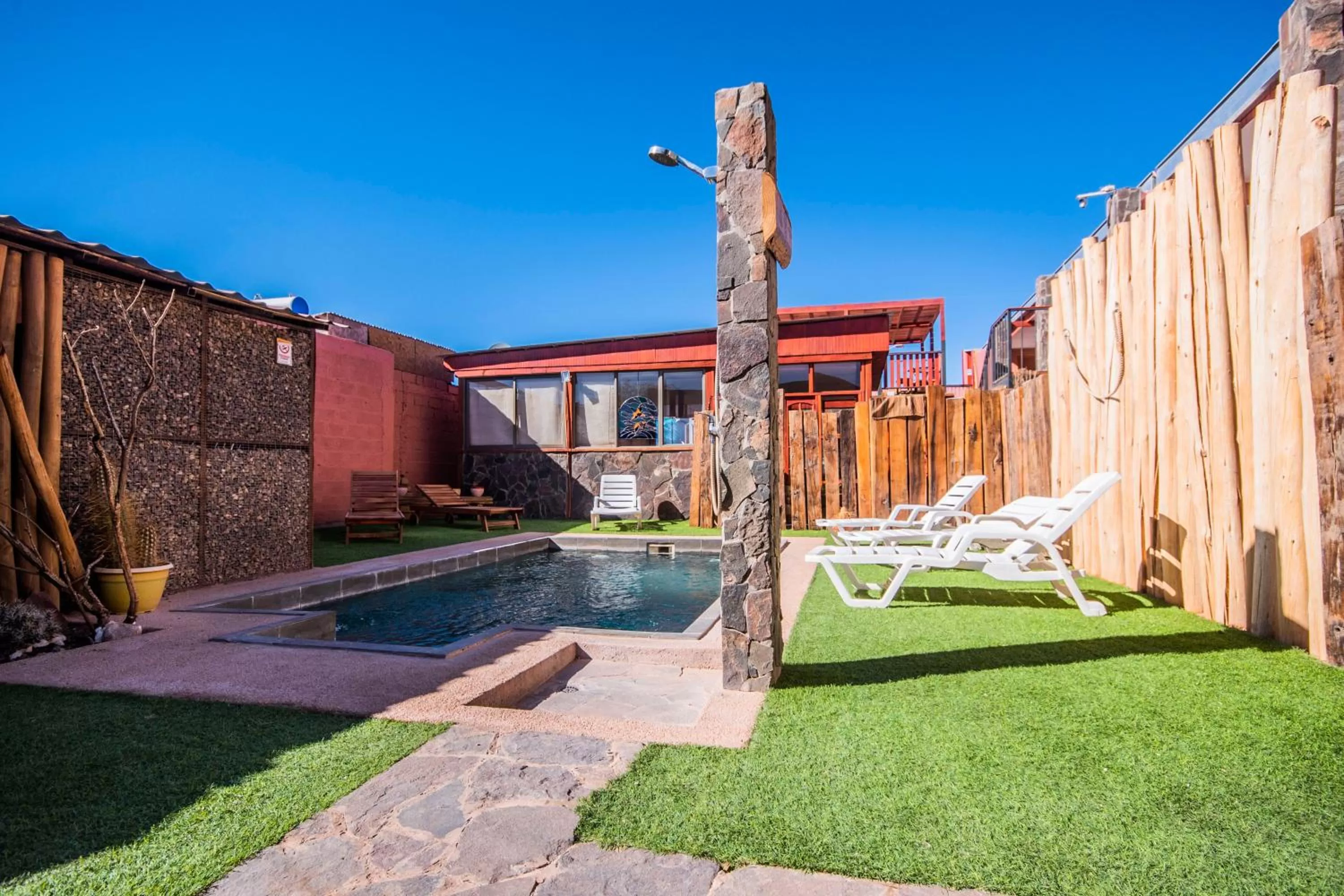 Garden in Hotel Casa Algarrobo