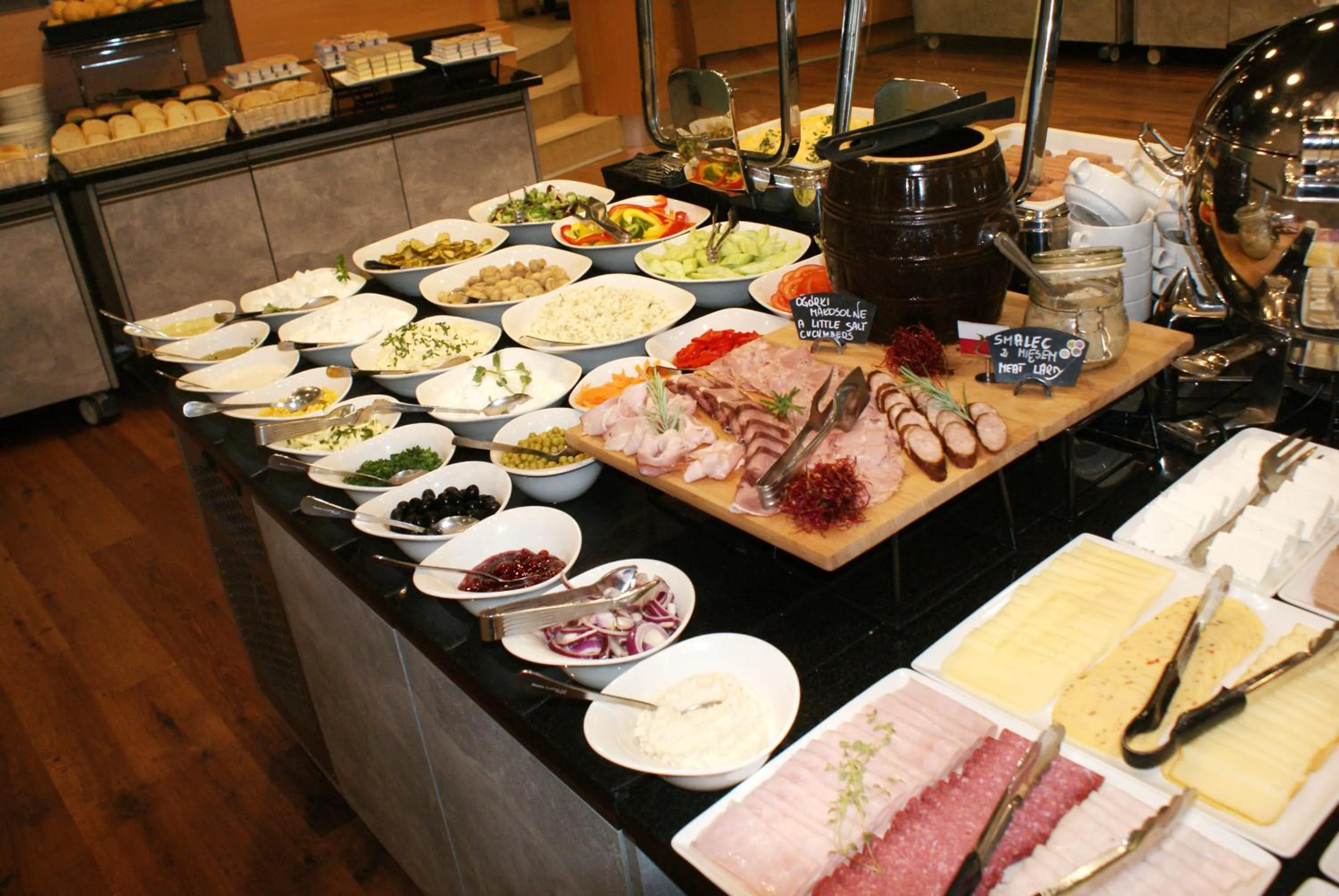 Buffet breakfast in Hotel Felix