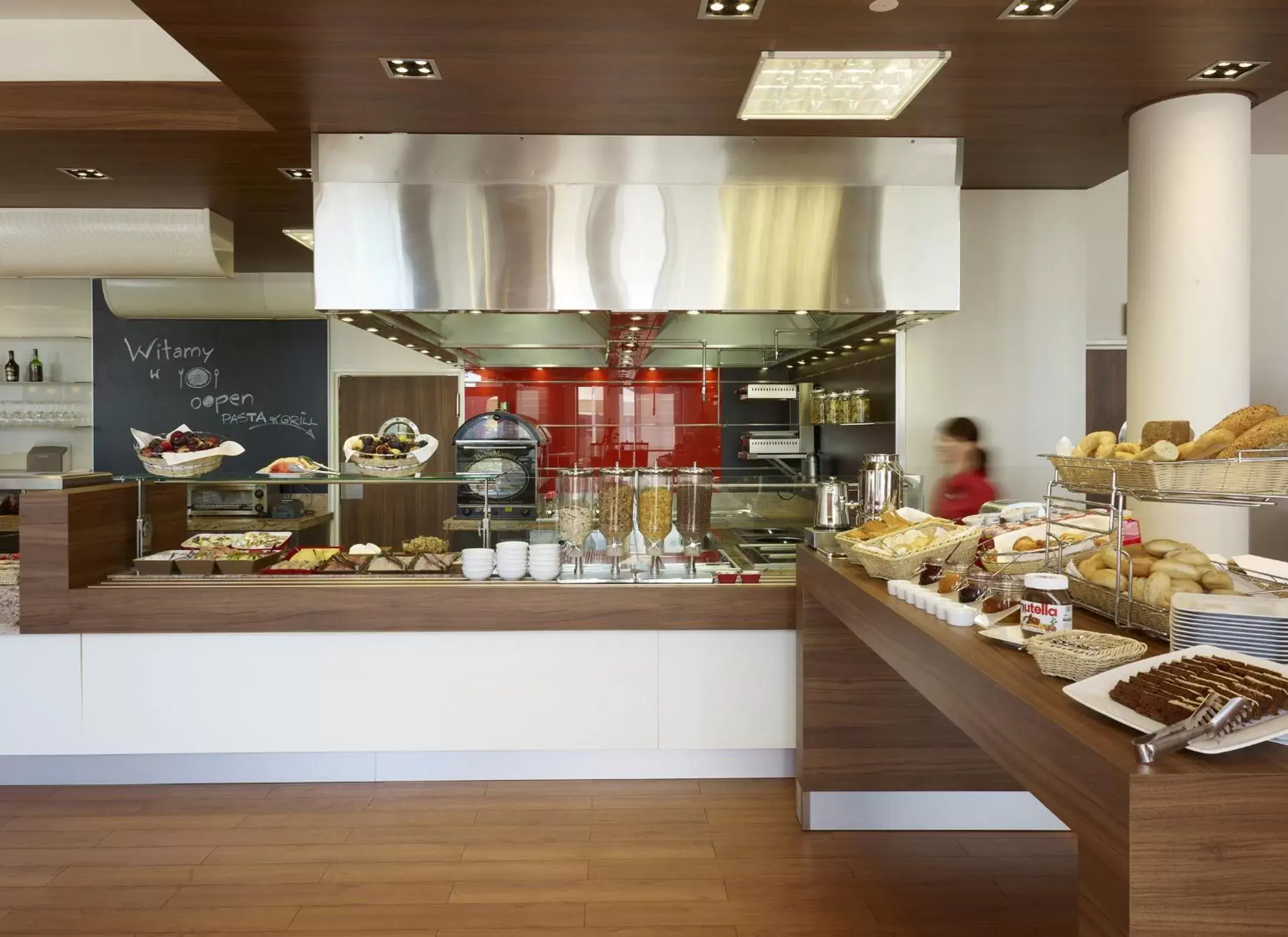 Continental breakfast in Ibis Kraków Stare Miasto Continental breakfast in Ibis Kraków Stare Miasto