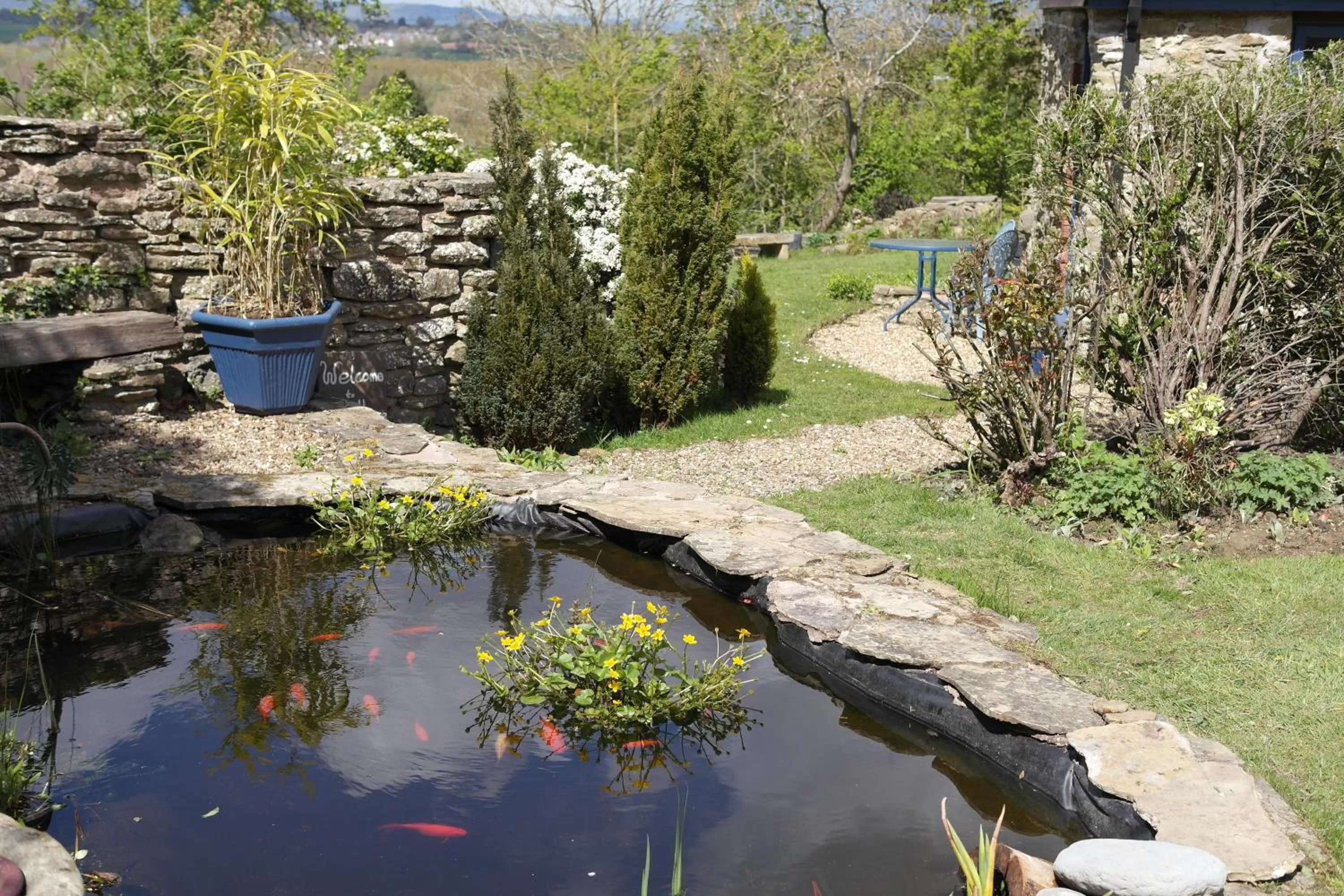 Garden view in Prospect BARN
