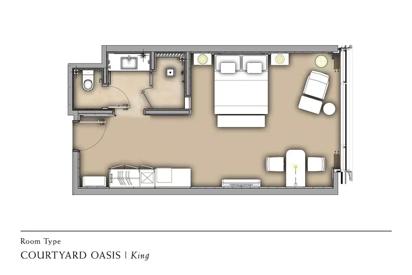 Floor Plan in Pavilion Hotel Kuala Lumpur Managed by Banyan Tree