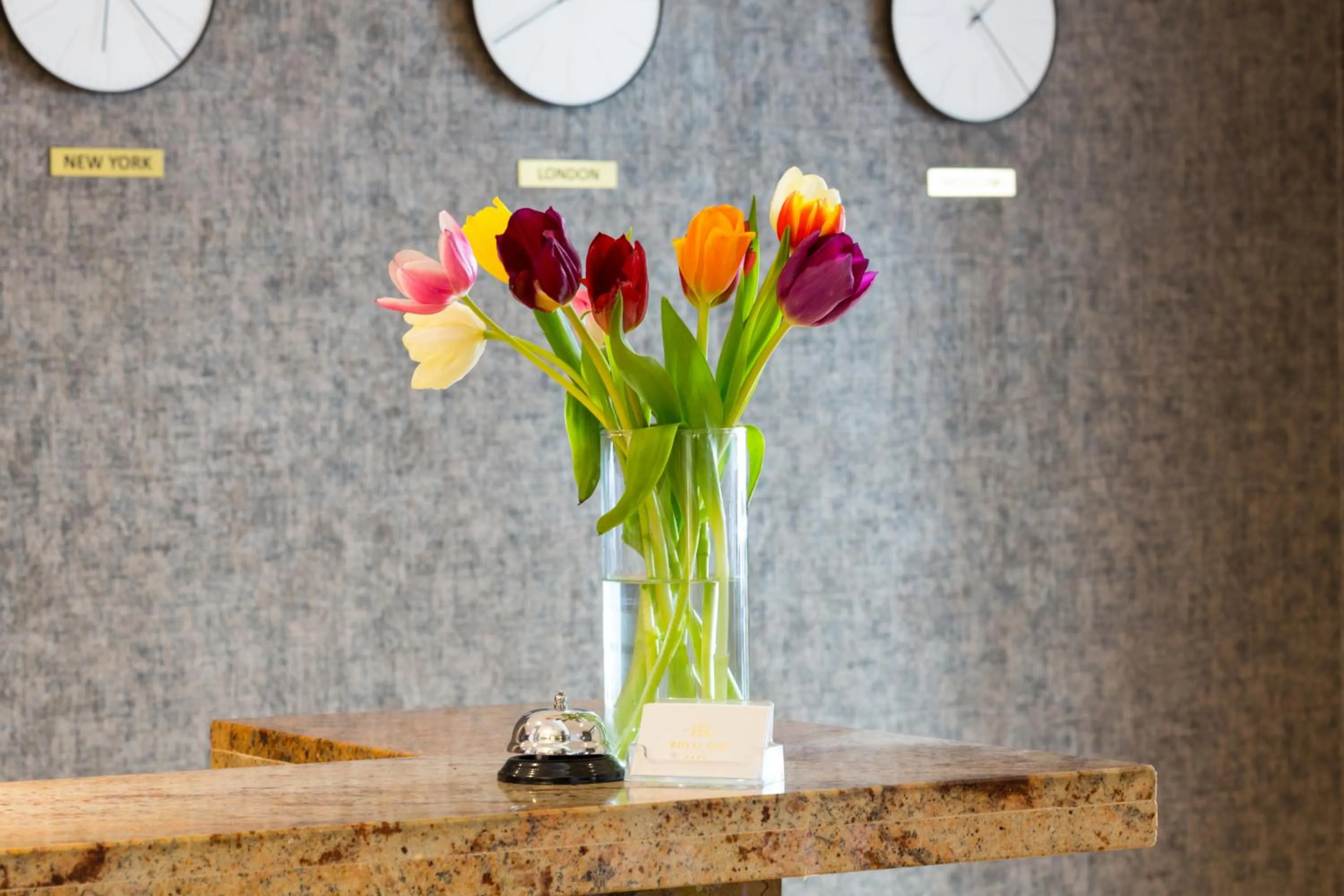 Lobby or reception in Hotel Royal Inn