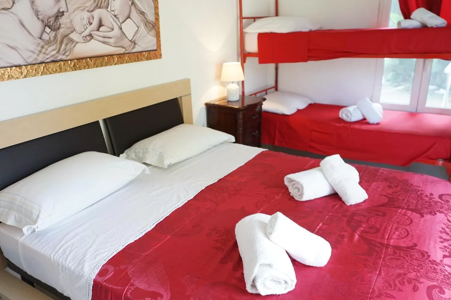 Bed in B&B Scipponate