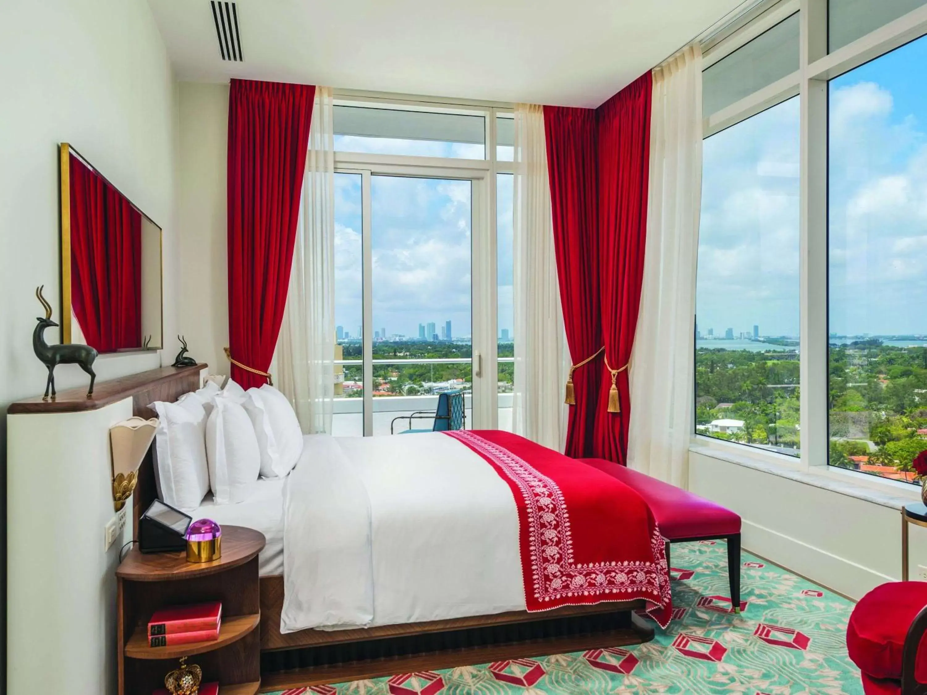Bedroom, View in Faena Hotel Miami Beach