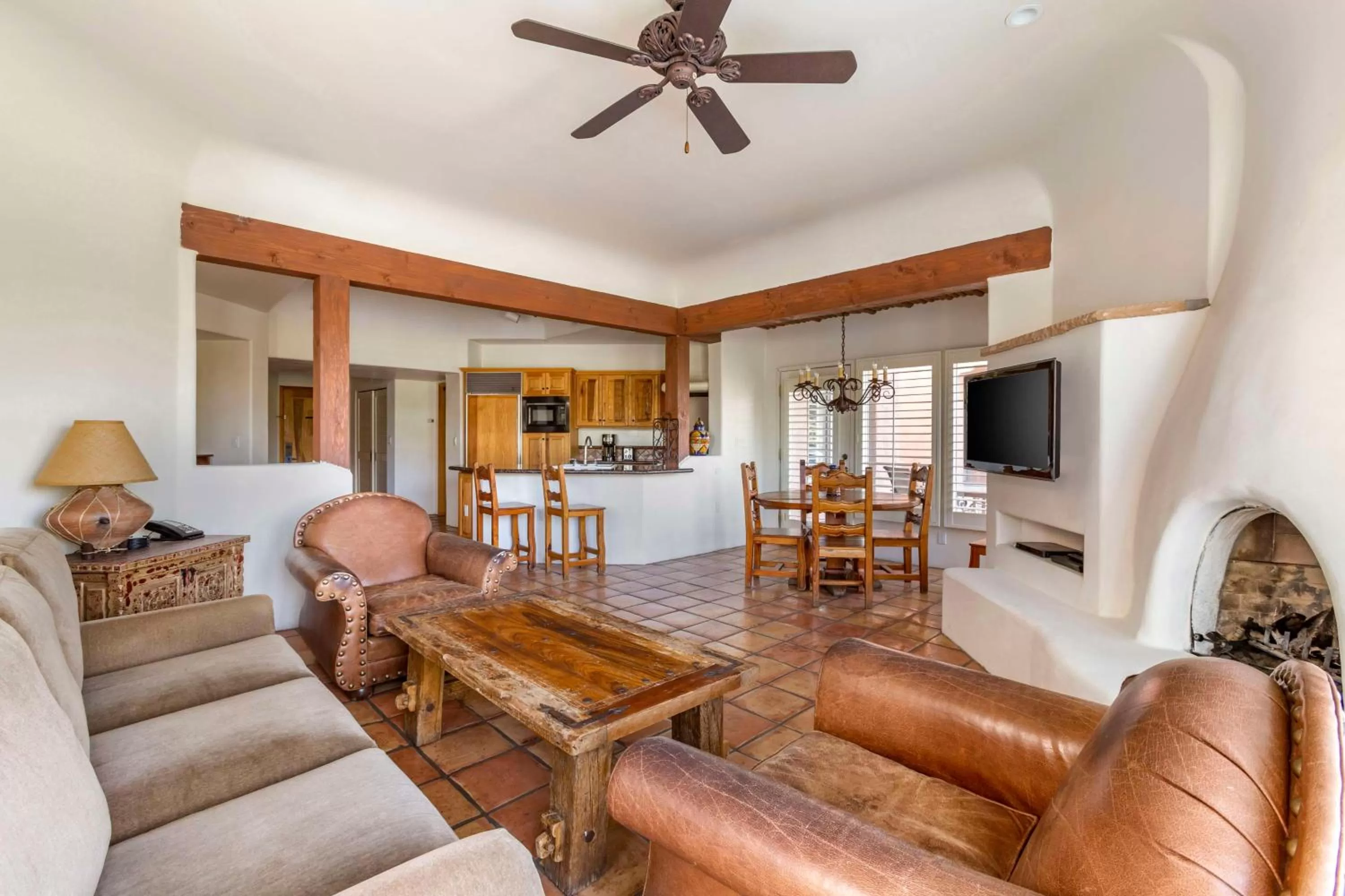 Living room in Hilton Vacation Club Rancho Manana