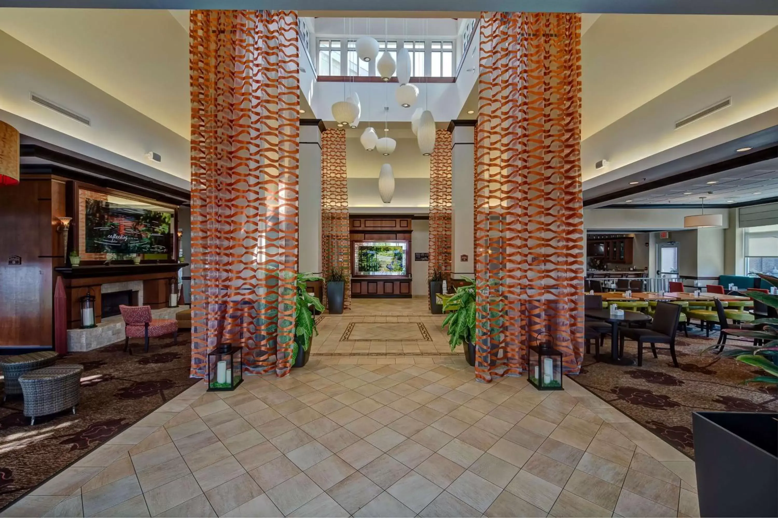 Lobby or reception in Hilton Garden Inn Indianapolis Northeast/Fishers