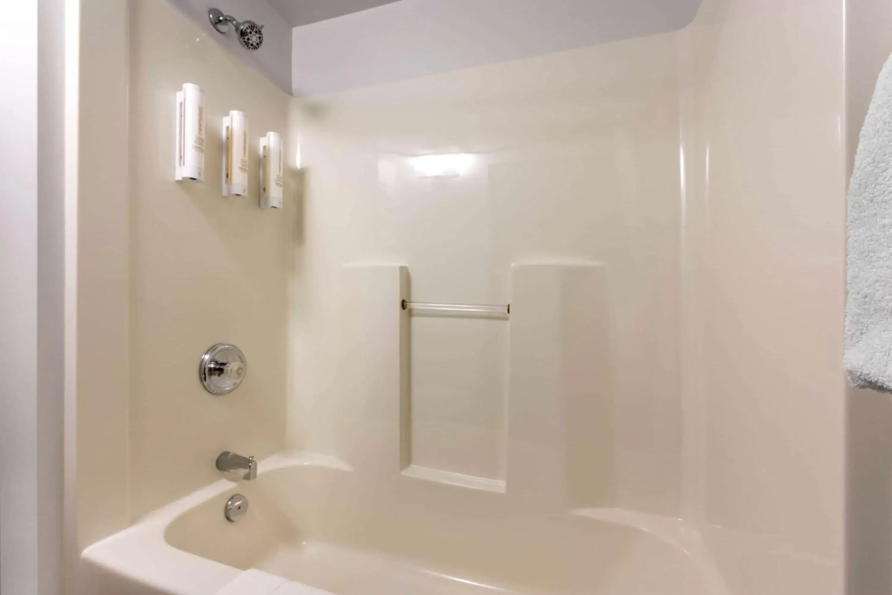 Bathroom in Super 8 by Wyndham Winnipeg West