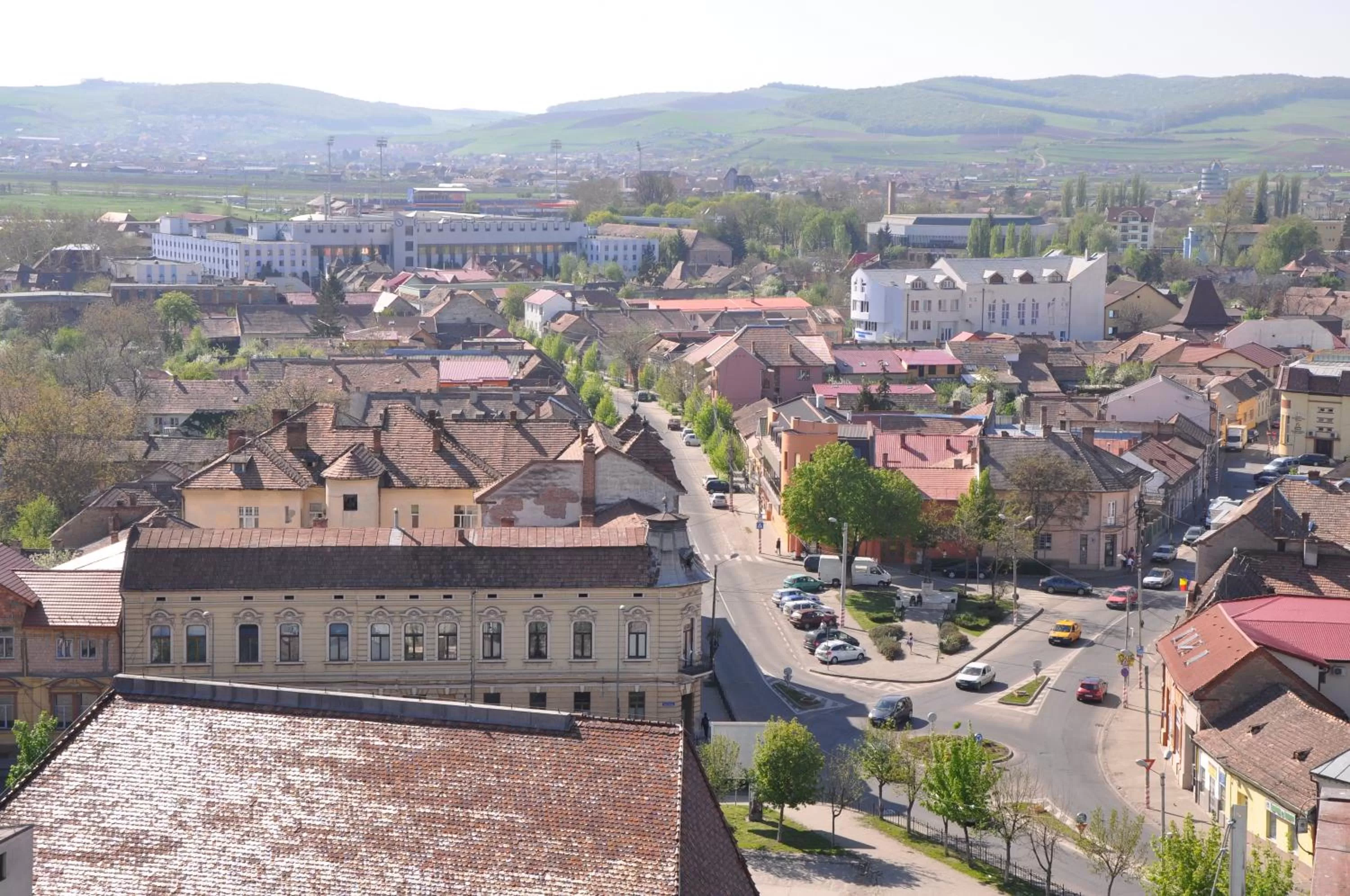 City view in Continental Forum Tirgu Mures