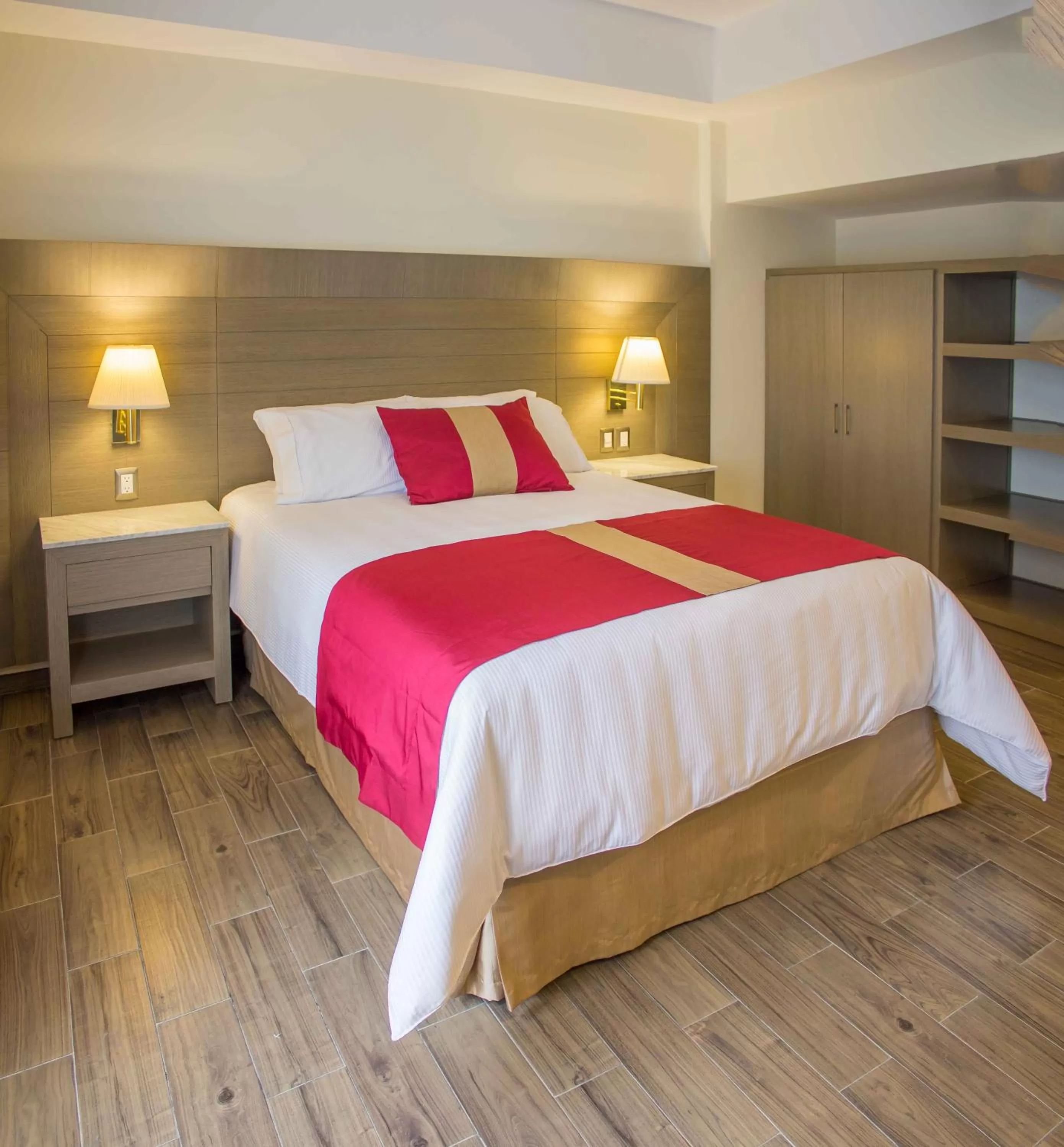 Bed in Hotel Mansur Business & Leisure