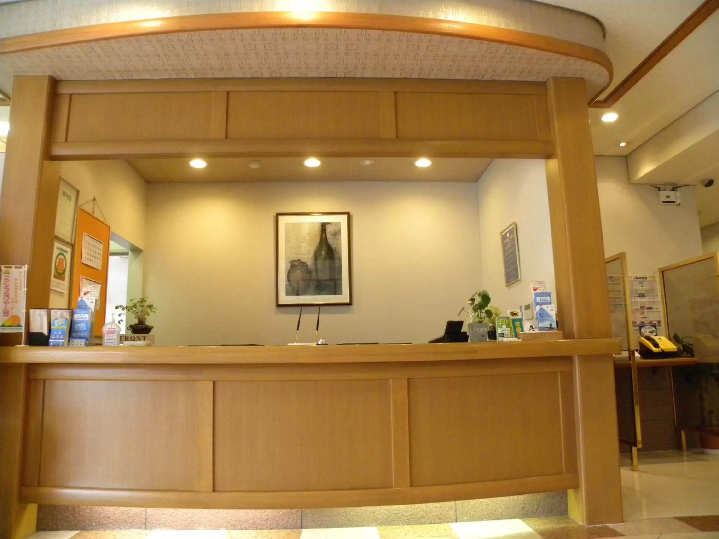 Lobby or reception in Hotel Benex Yonezawa Lobby or reception in Hotel Benex Yonezawa