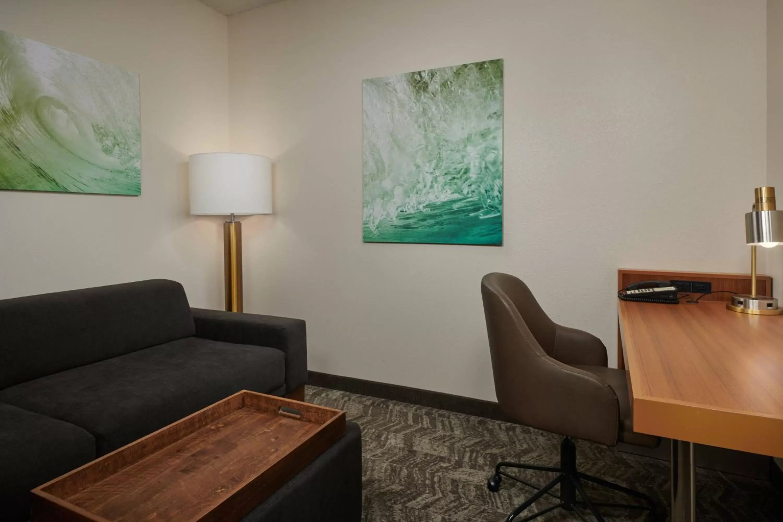 Living room, Seating Area in SpringHill Suites by Marriott Baton Rouge North / Airport