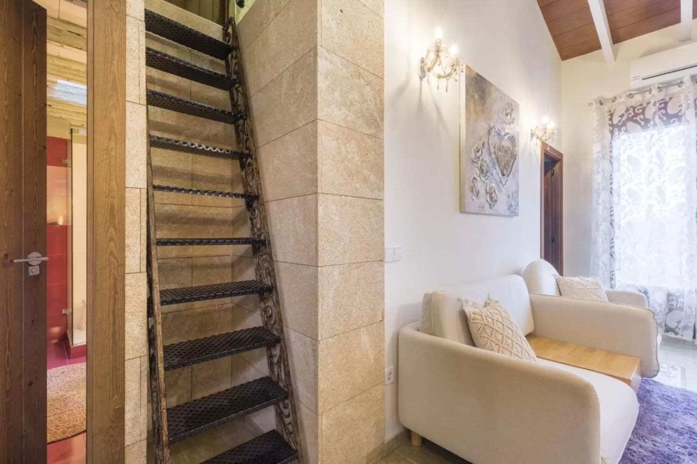 Living room in Casa Mistela