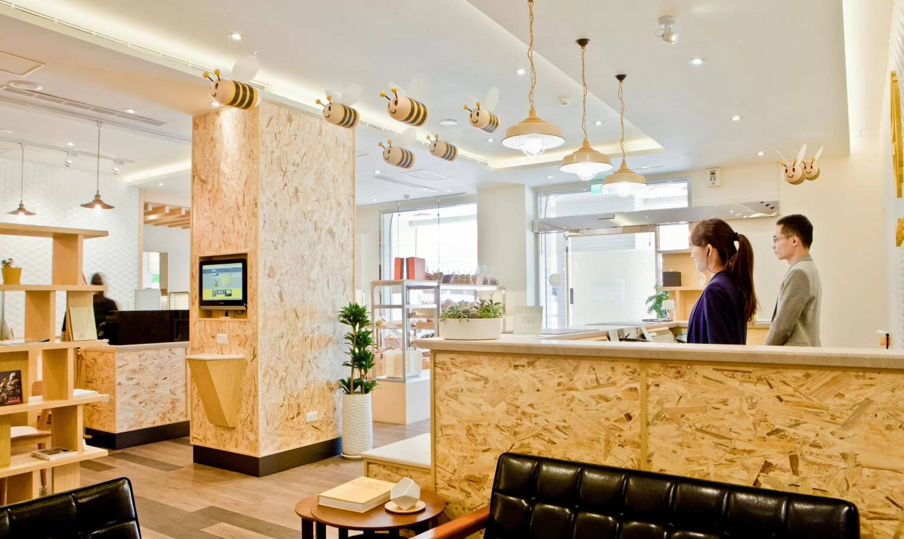 Lobby or reception in Bee House by Cosmos Creation - Taipei Main Station