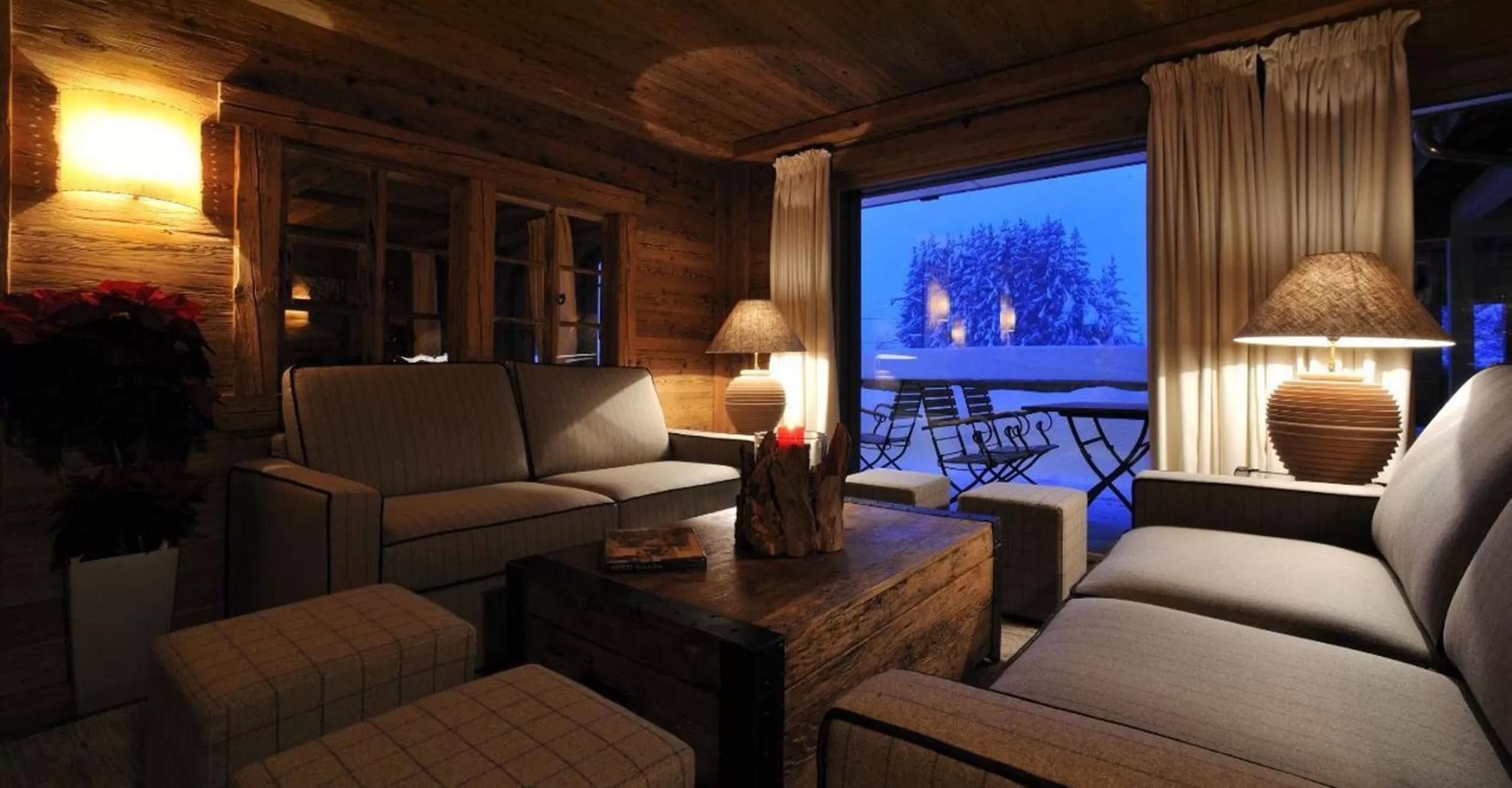 Living room in Hotel des Alpes Superieur