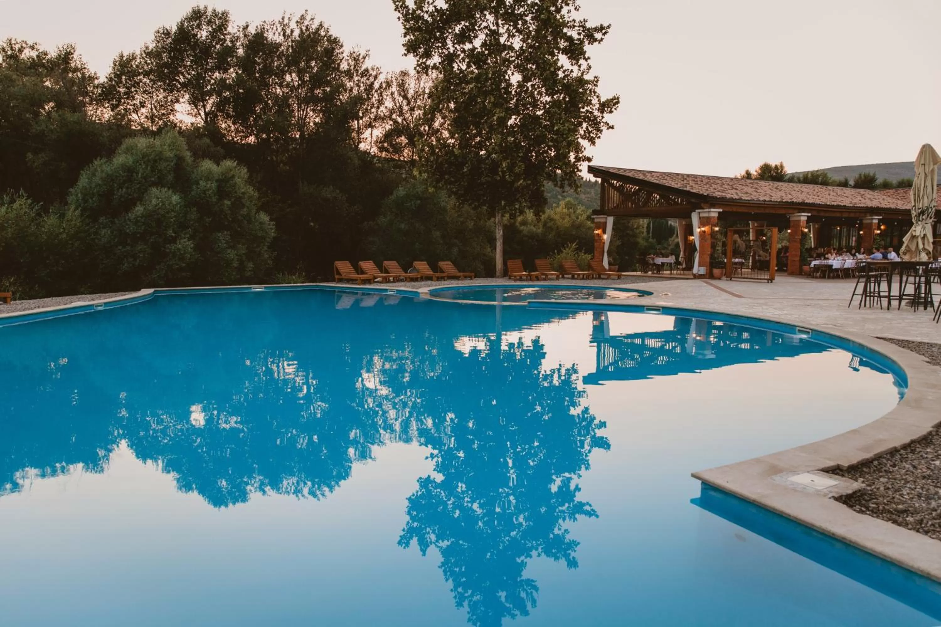 Swimming pool in Hotel Storia