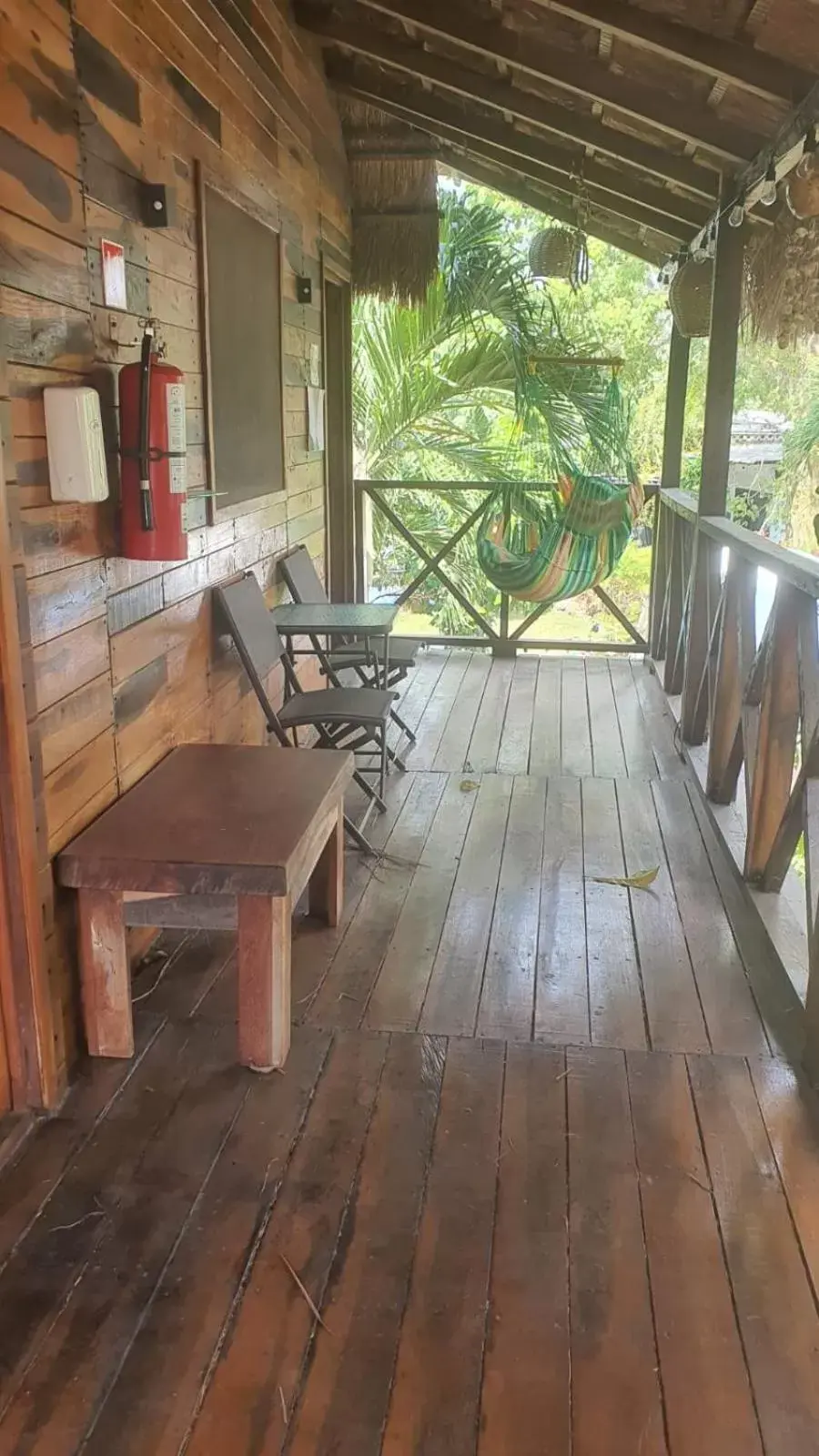 Balcony/Terrace in Cabañas Colibrí