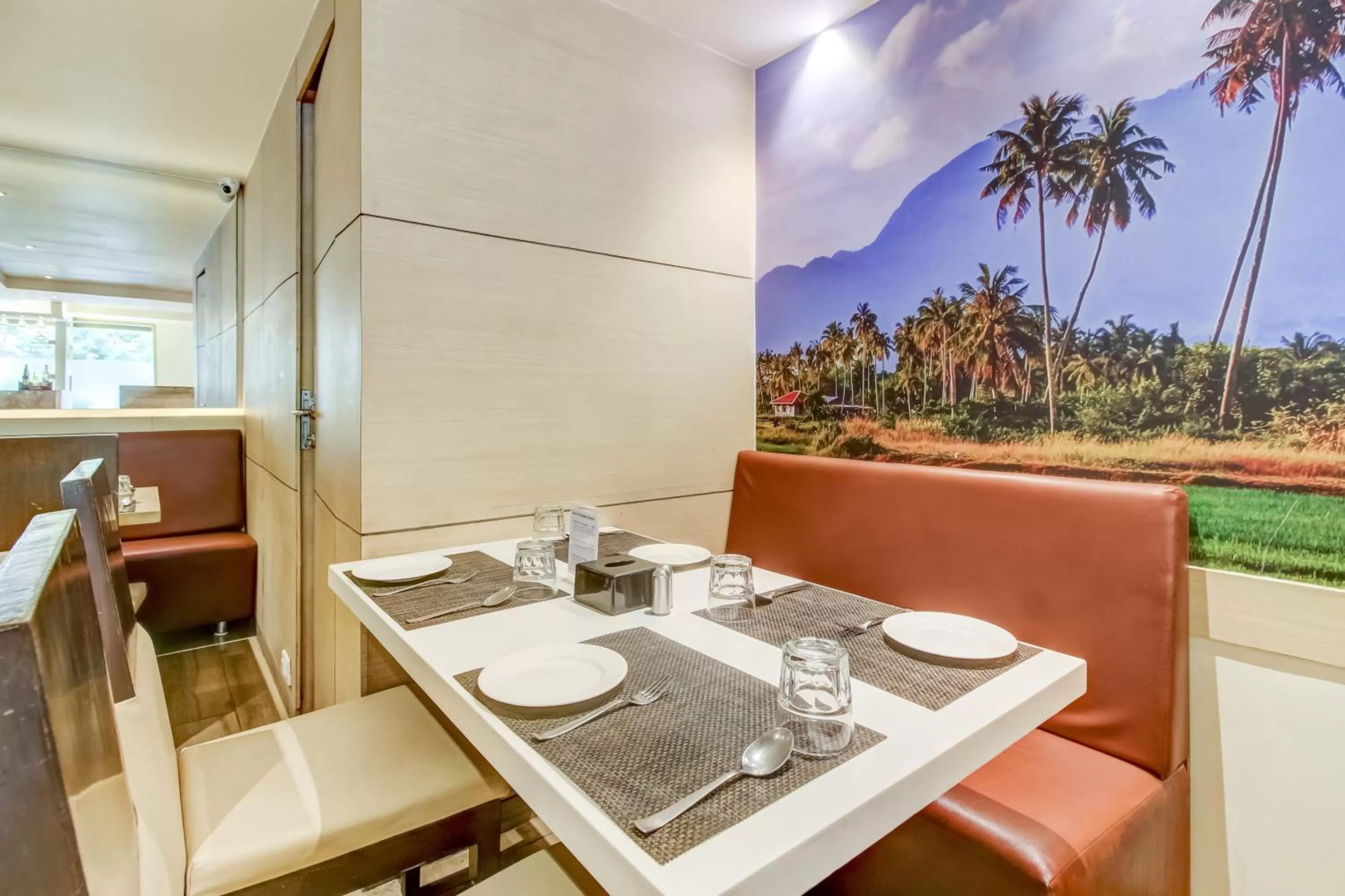 Dining area in Grand Mookambika