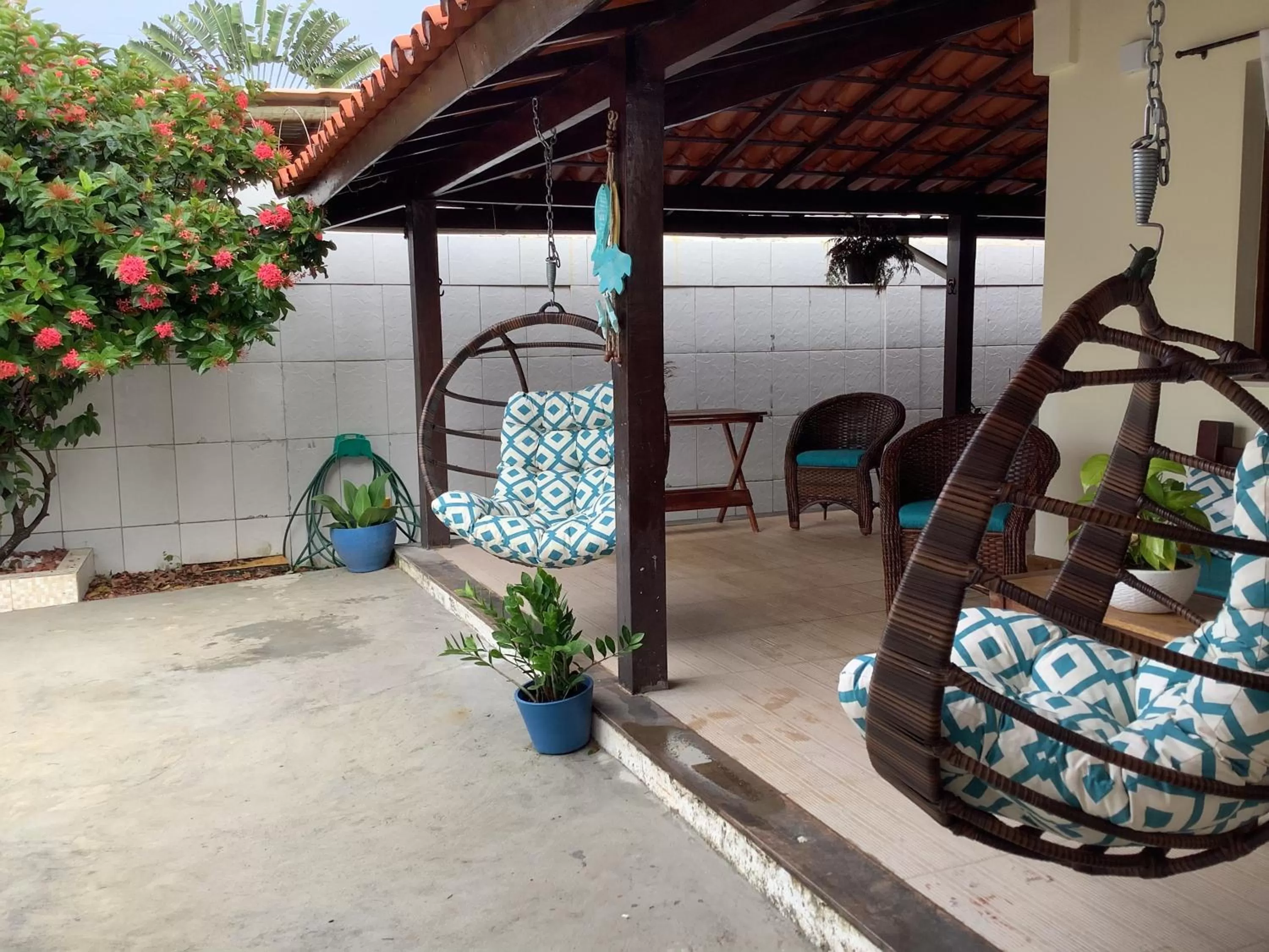 Patio in Pousada Villa Encantada LGBTQIAPlus