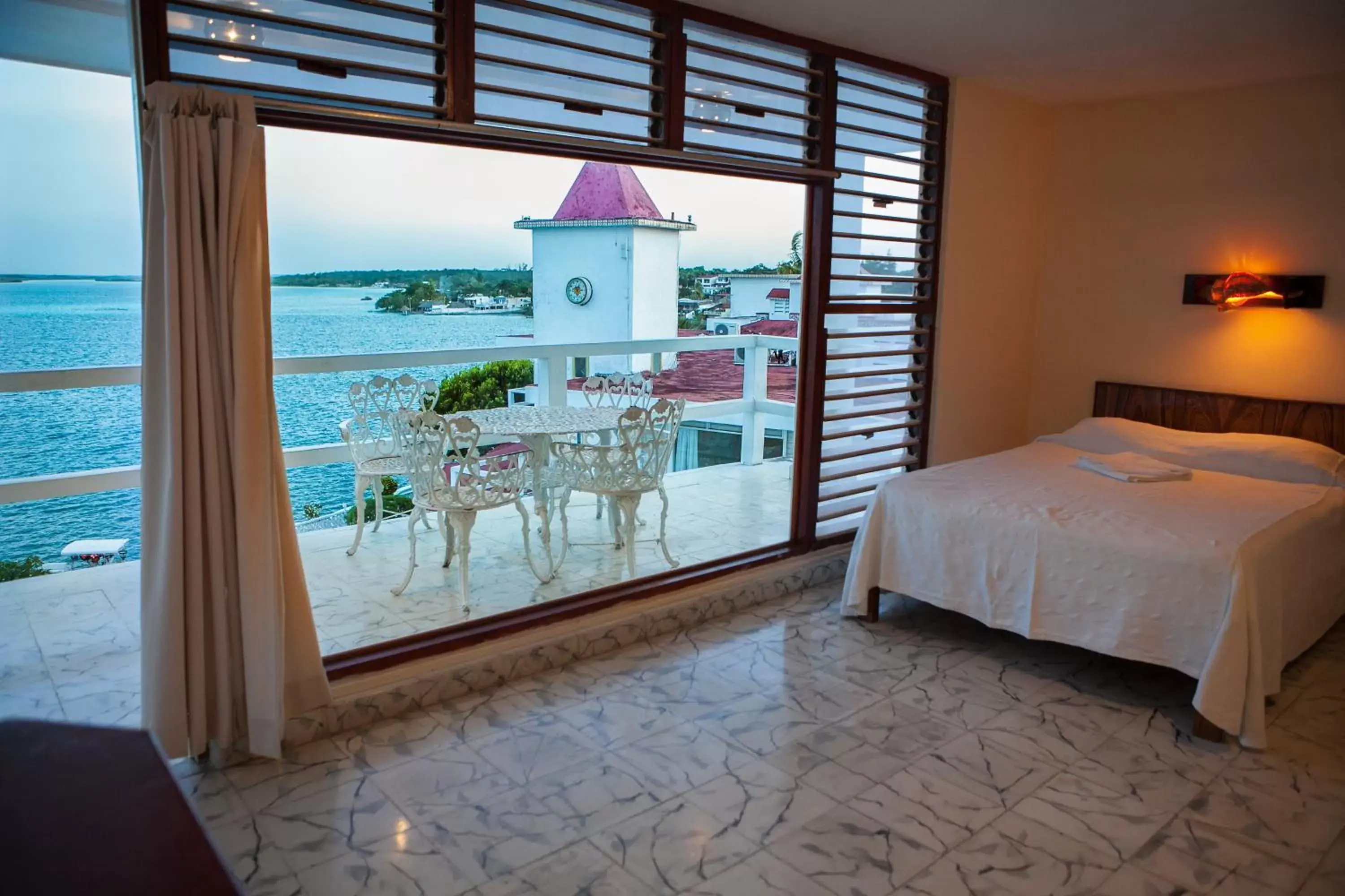 Bedroom in Hotel Laguna Bacalar