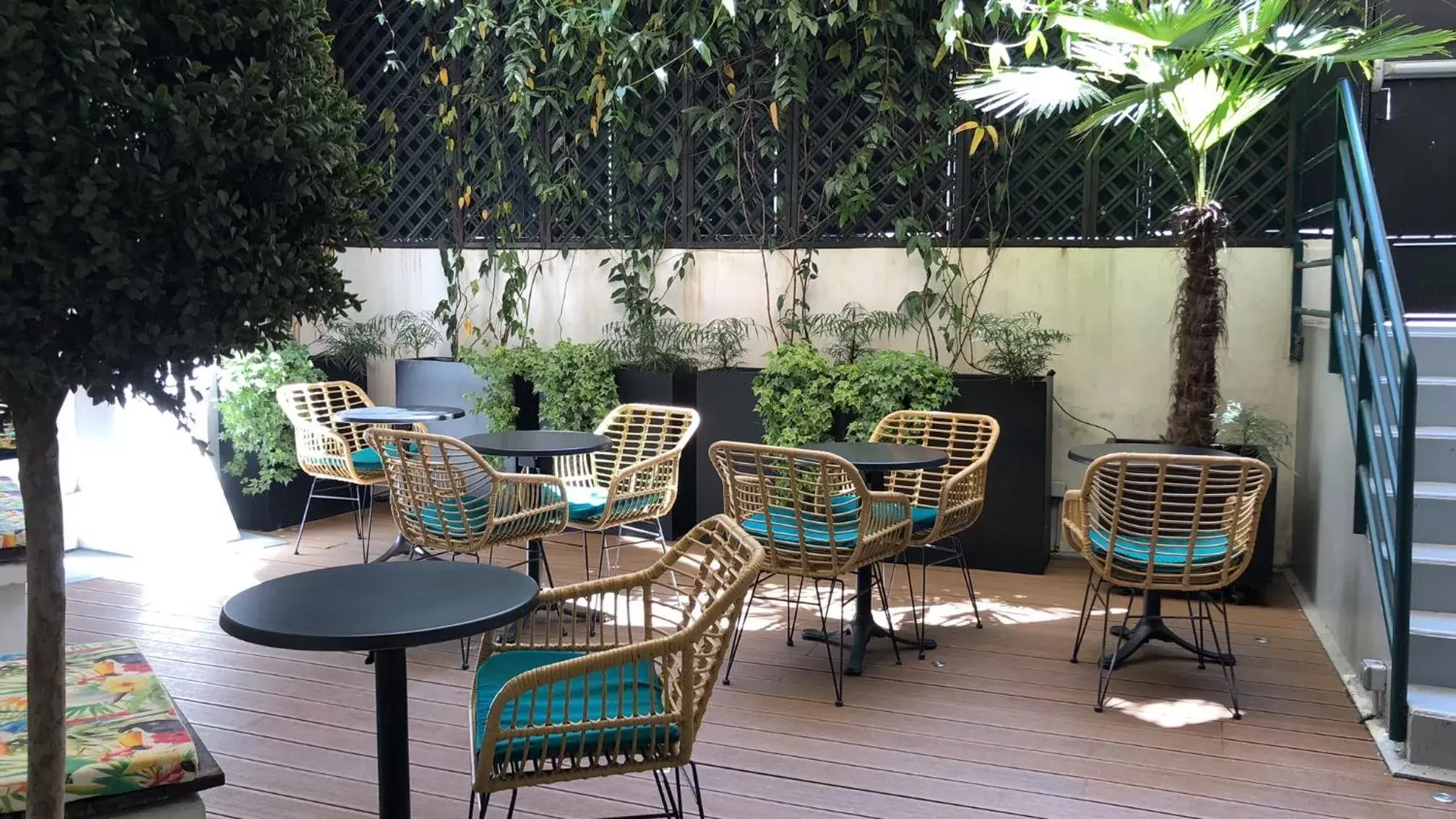 Patio, Patio/Outdoor Area in Hotel Apolonia Paris Montmartre; Sure Hotel Collection by Best Western