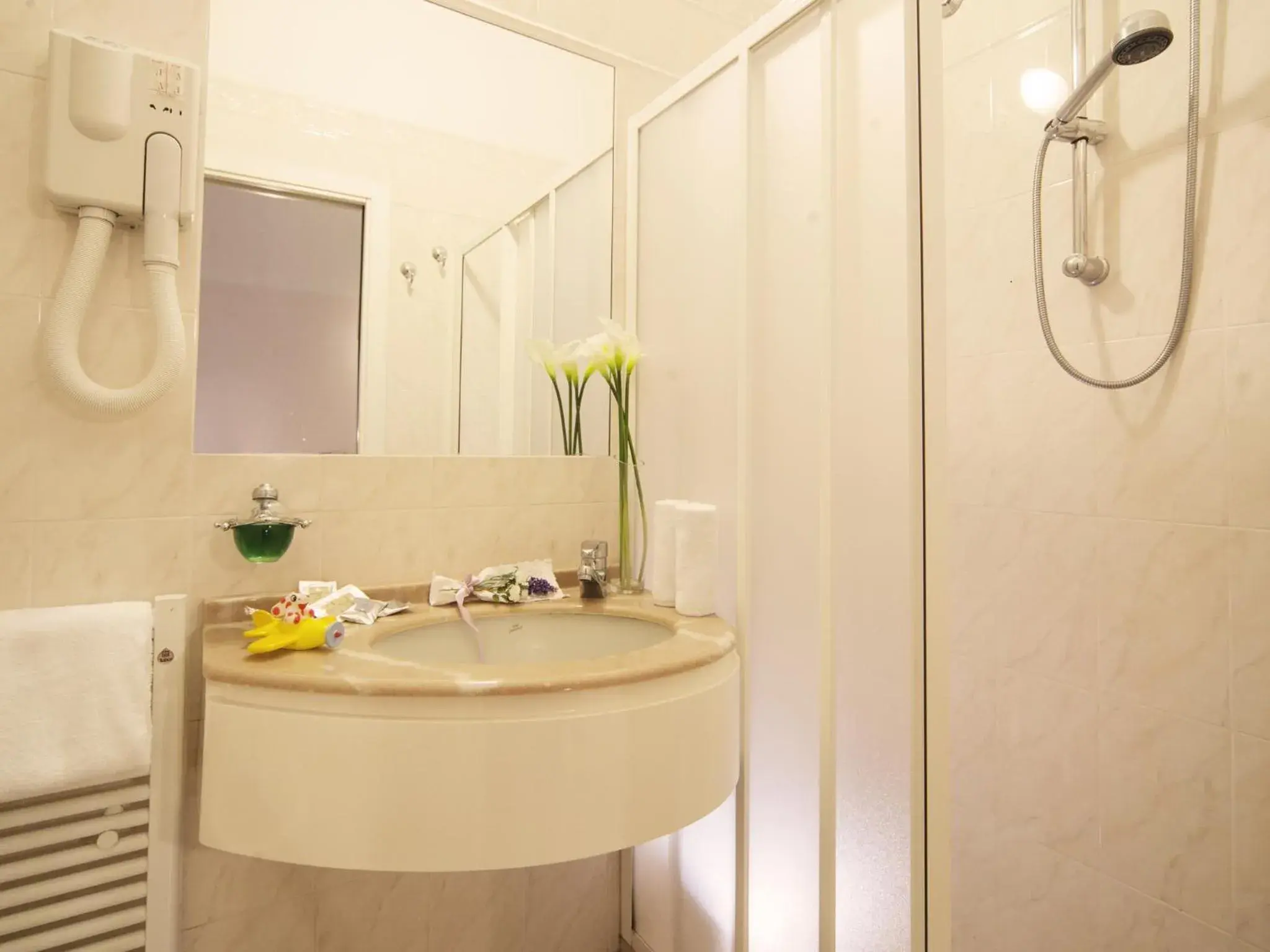 Decorative detail, Bathroom in Hotel Levante