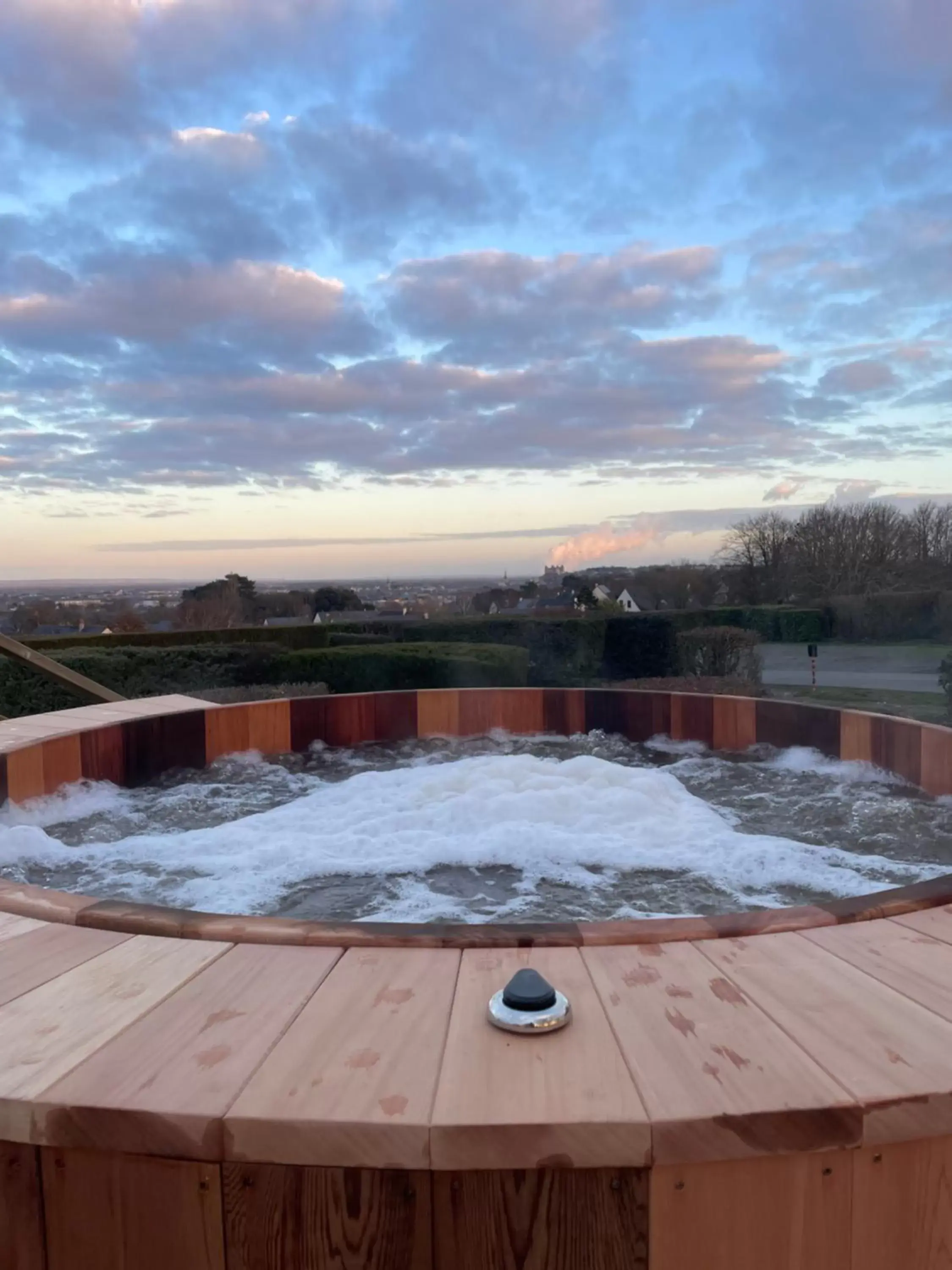 Hot Tub, Swimming Pool in Les Terrasses de Saumur - Hôtel & Appartements - Restaurant & Spa (Logis)