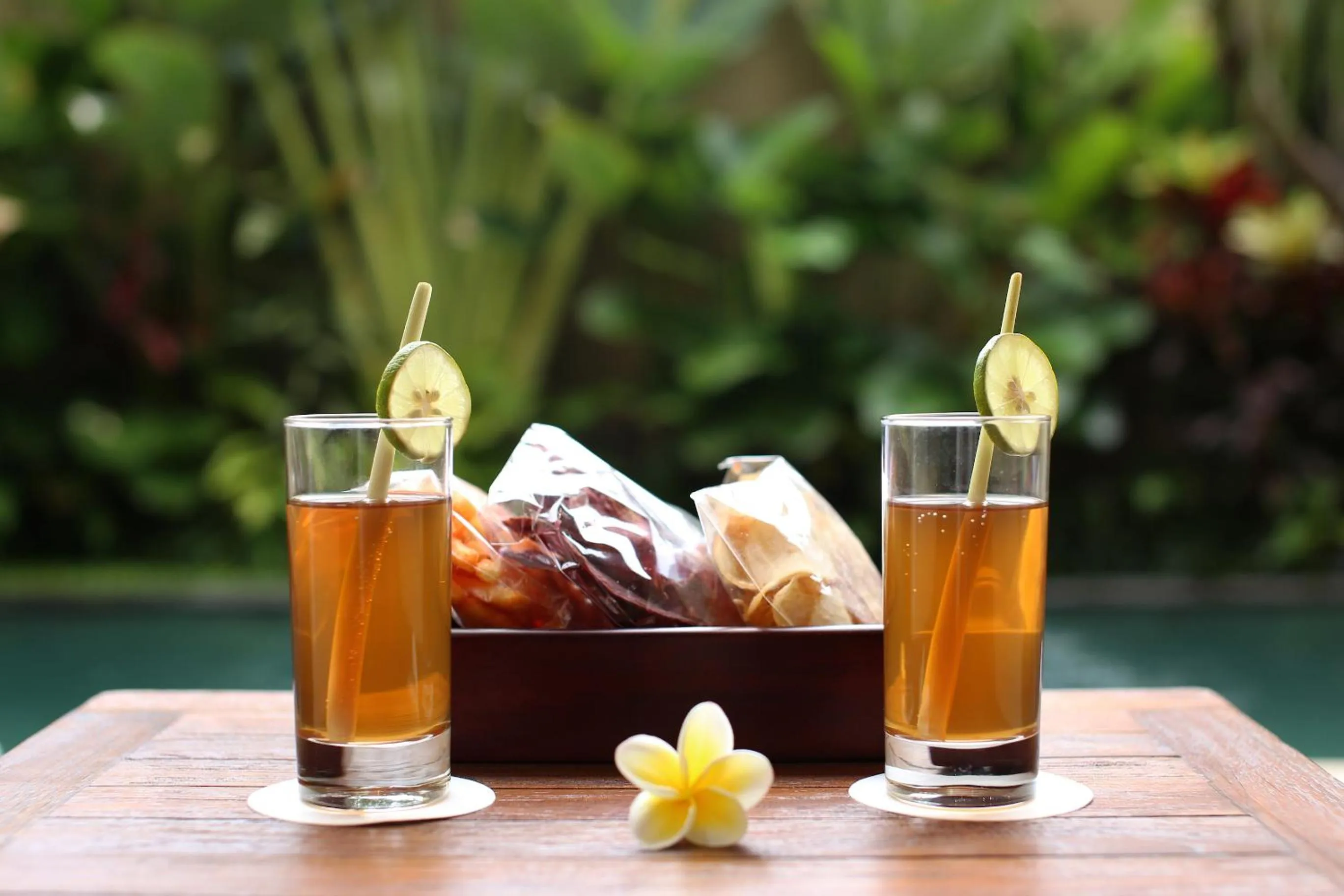 Food close-up in Kamajaya Villas