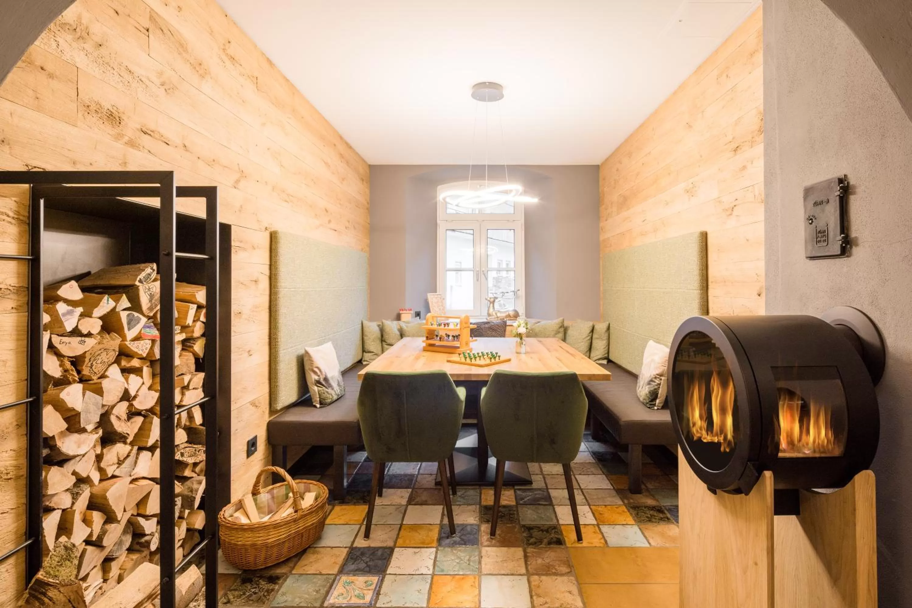 Seating area in Hotel Hartl's Lindenmühle