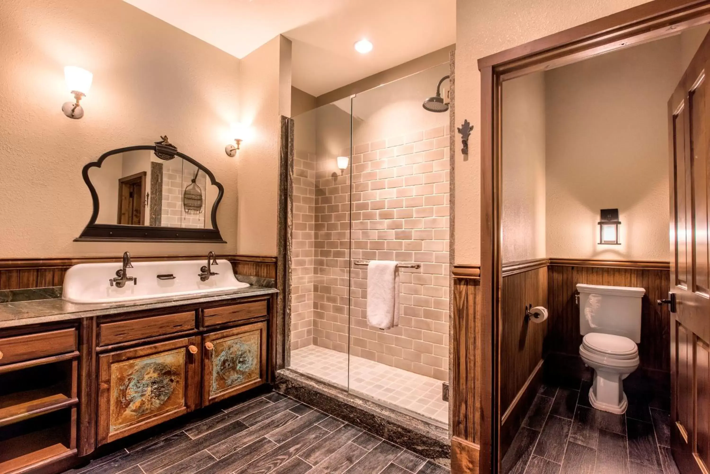 Bathroom in Big Cypress Lodge