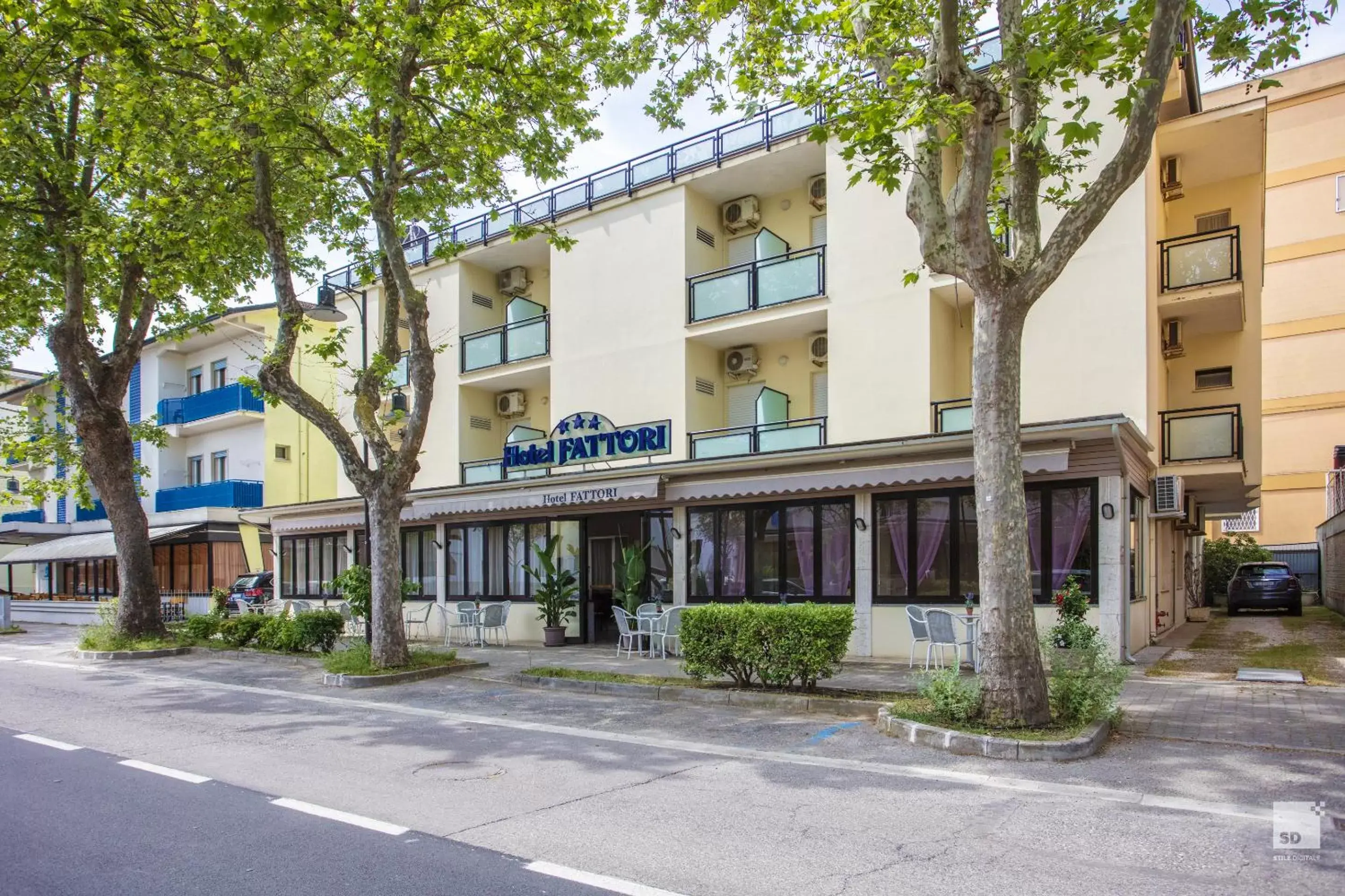 Facade/entrance, Property Building in Hotel Fattori Mare