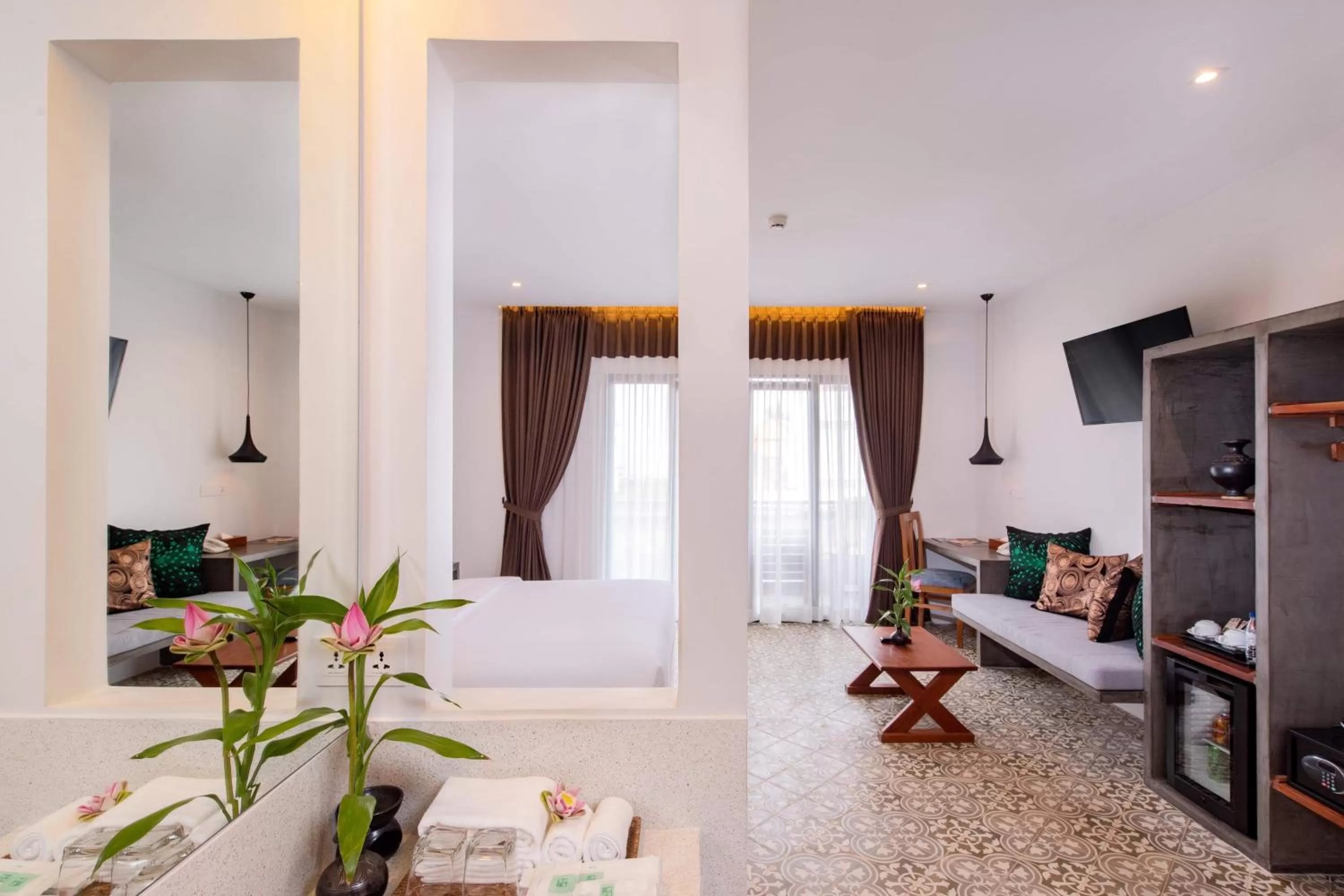 Bedroom, Bed in Siem Reap Palace Hotel & Spa