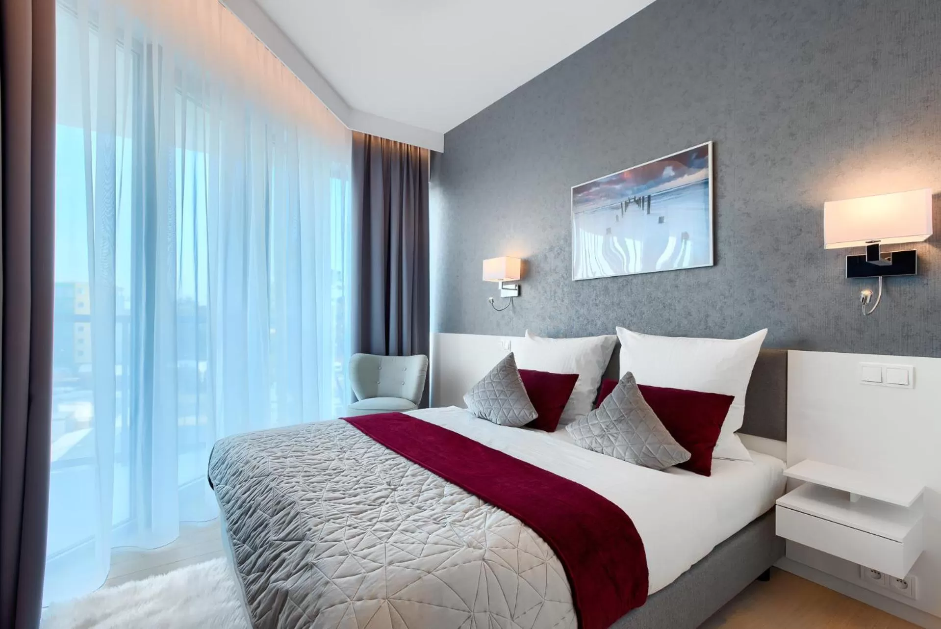Bed in Dune Resort Mielno - C