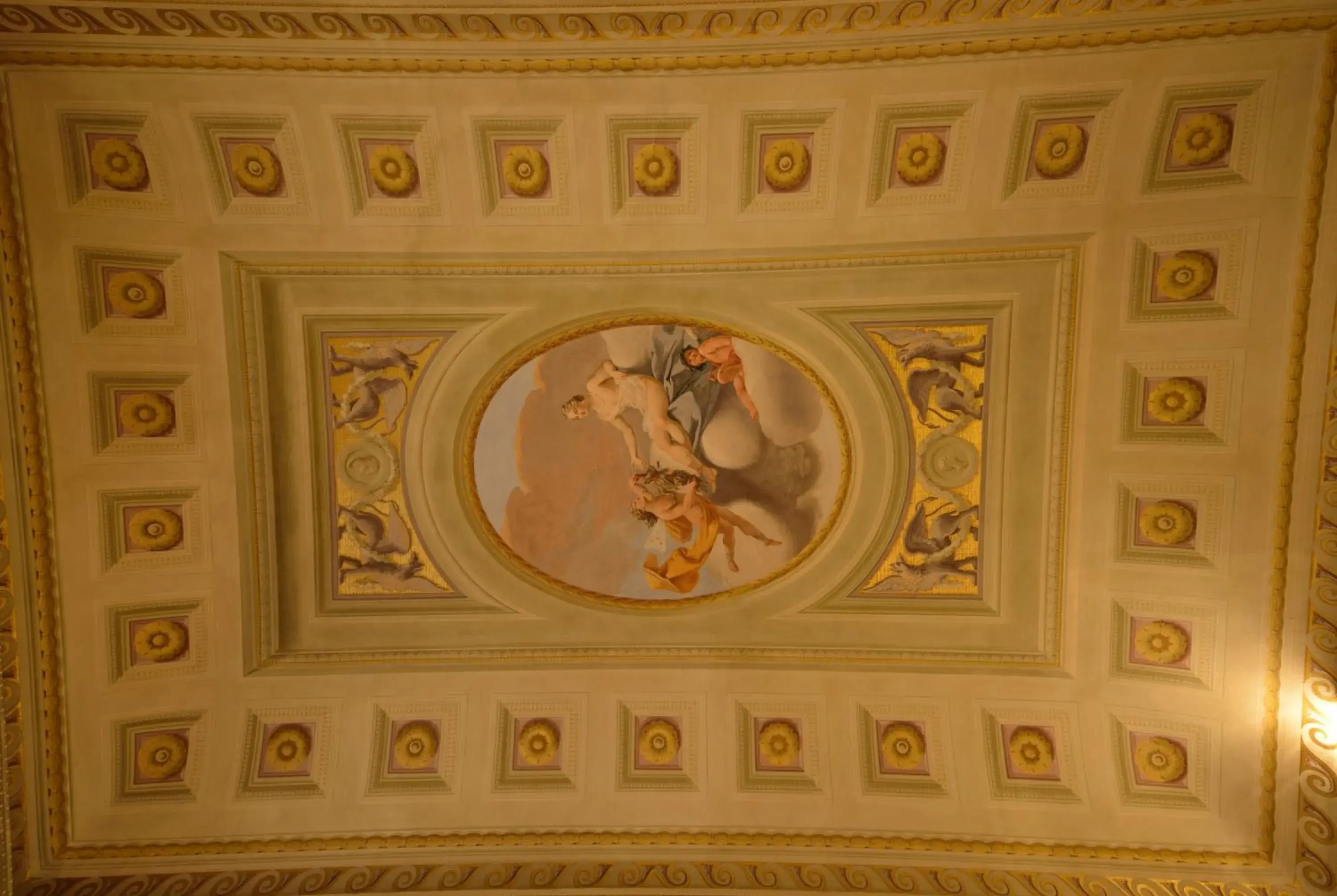 Decorative detail in Palazzo Guicciardini