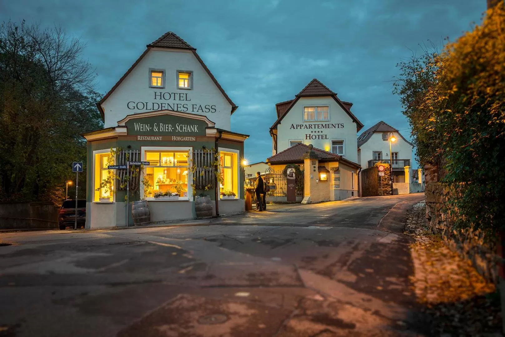 Facade/entrance in Hotel Wellness Goldenes Fass Meißen