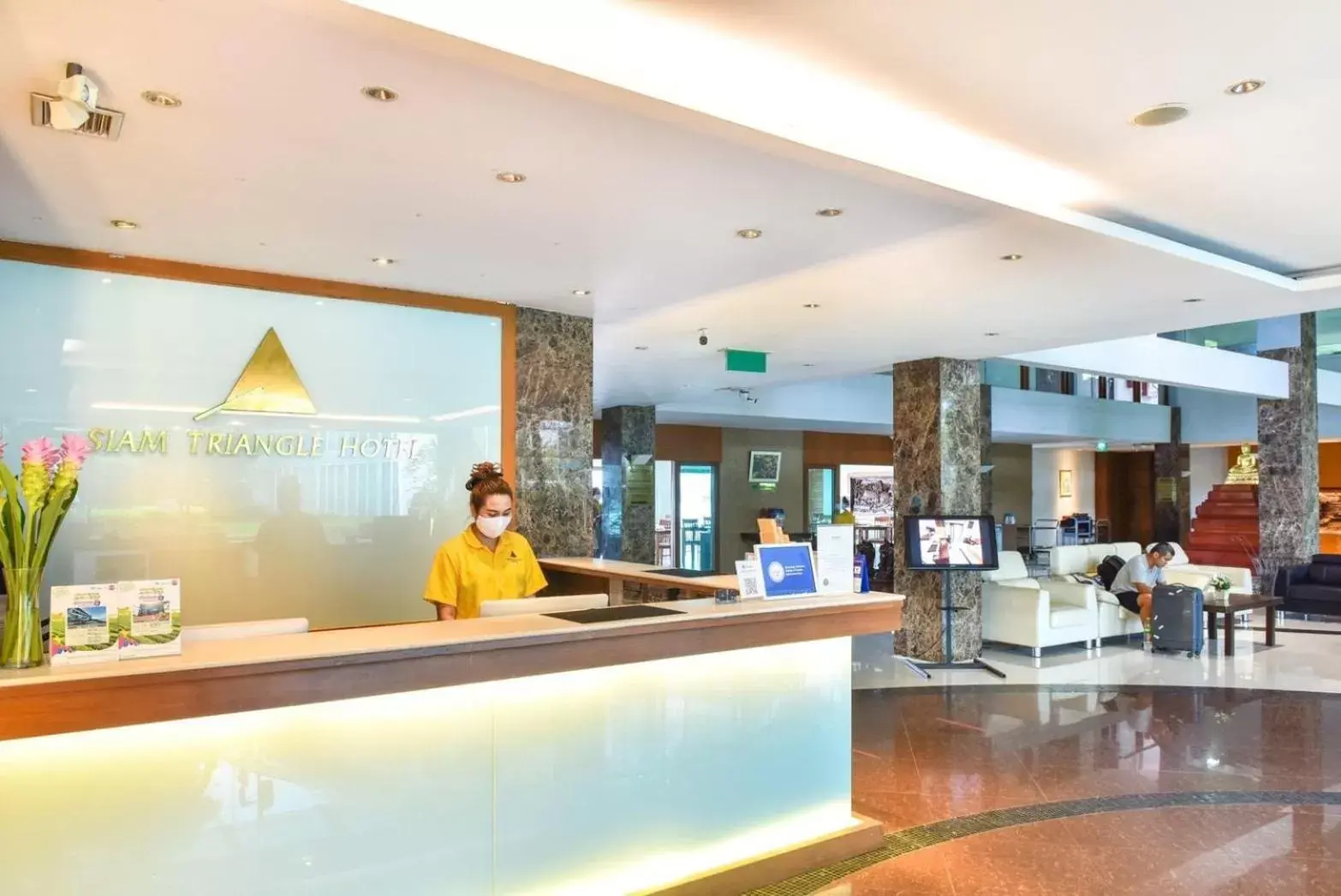 Lobby or reception in Siam Triangle Hotel Chiang Sean Lobby or reception in Siam Triangle Hotel Chiang Sean