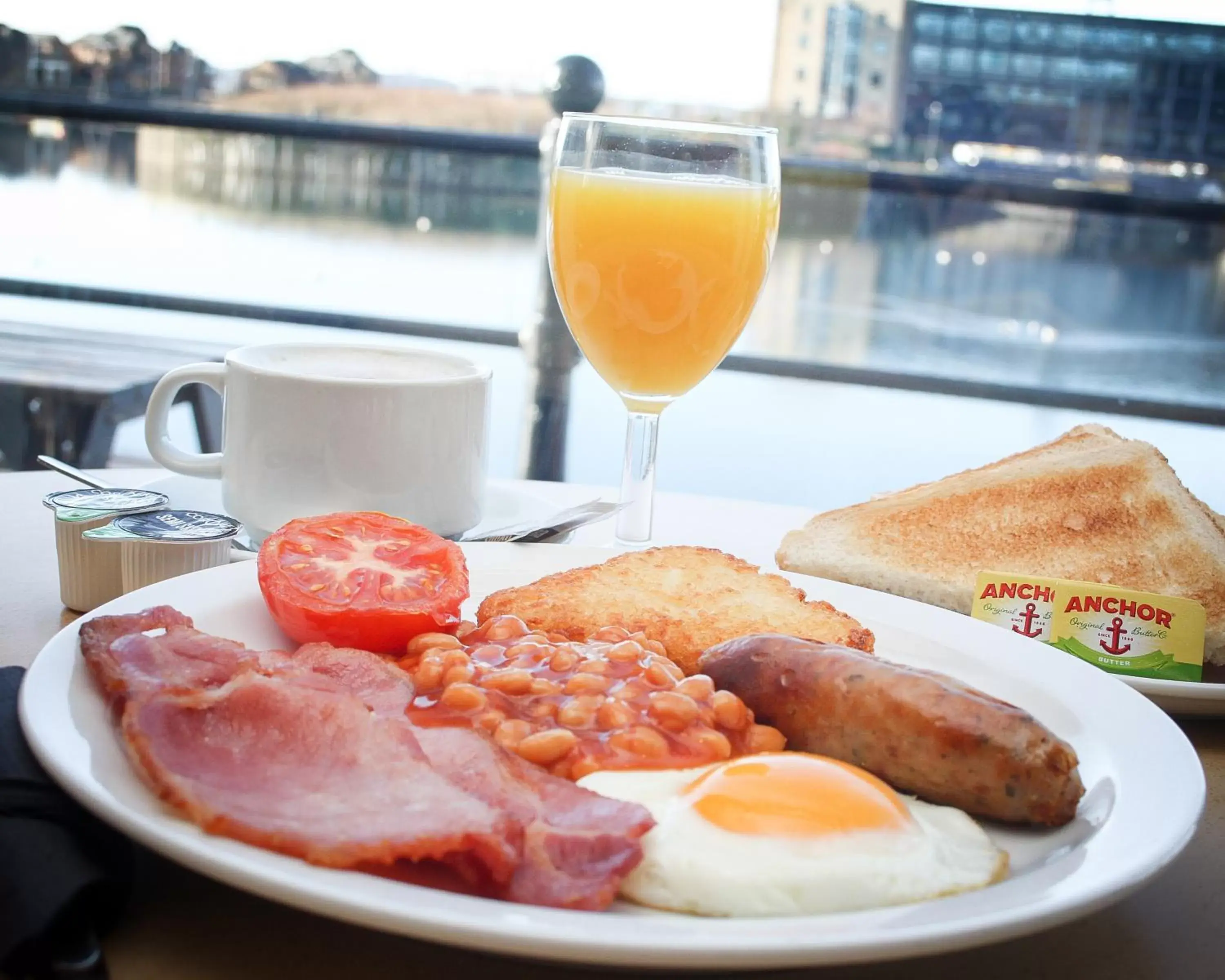 English/Irish breakfast in The Dolby Hotel Liverpool - Free city centre parking