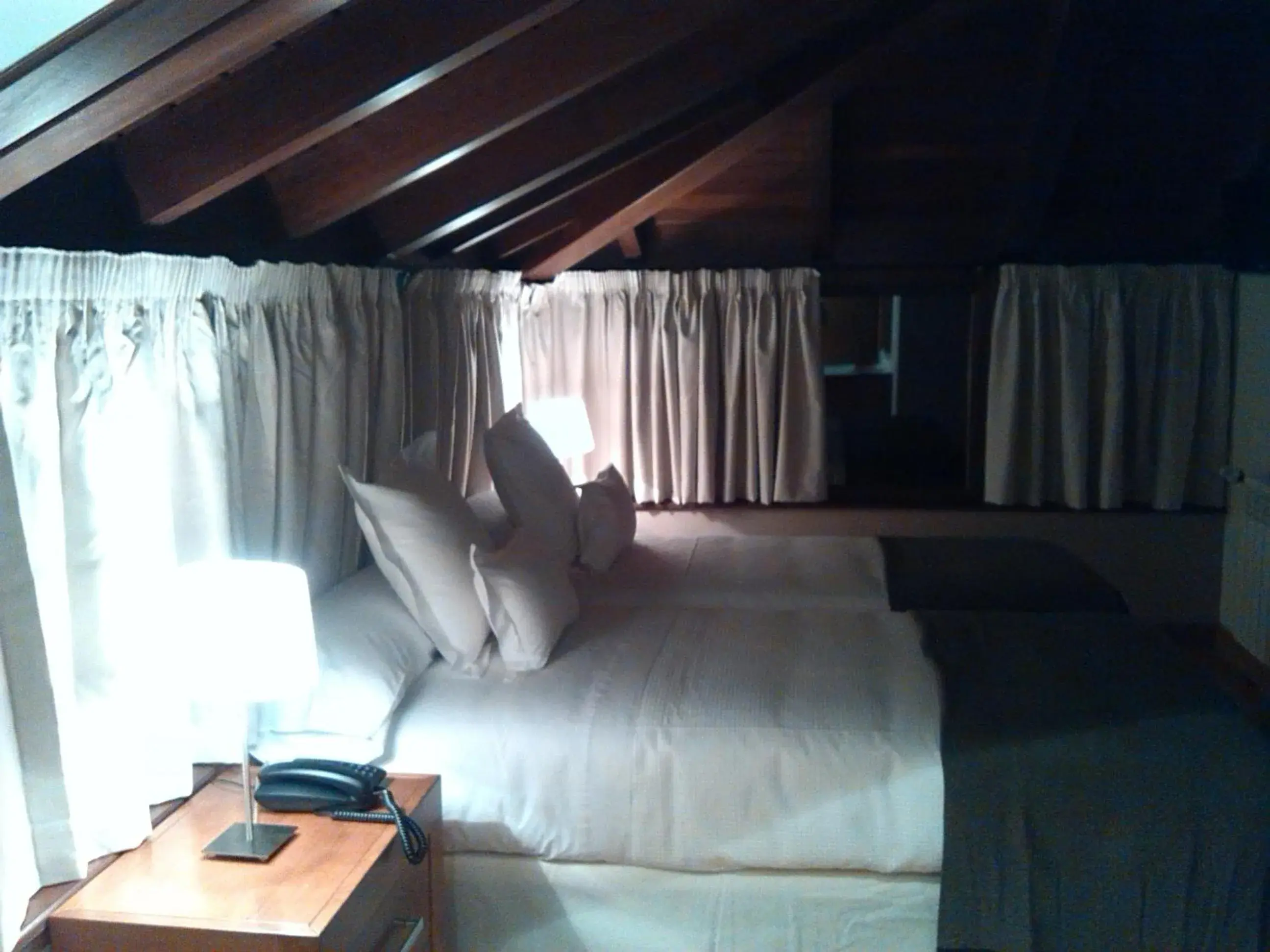 Bed in Hotel Villadesella