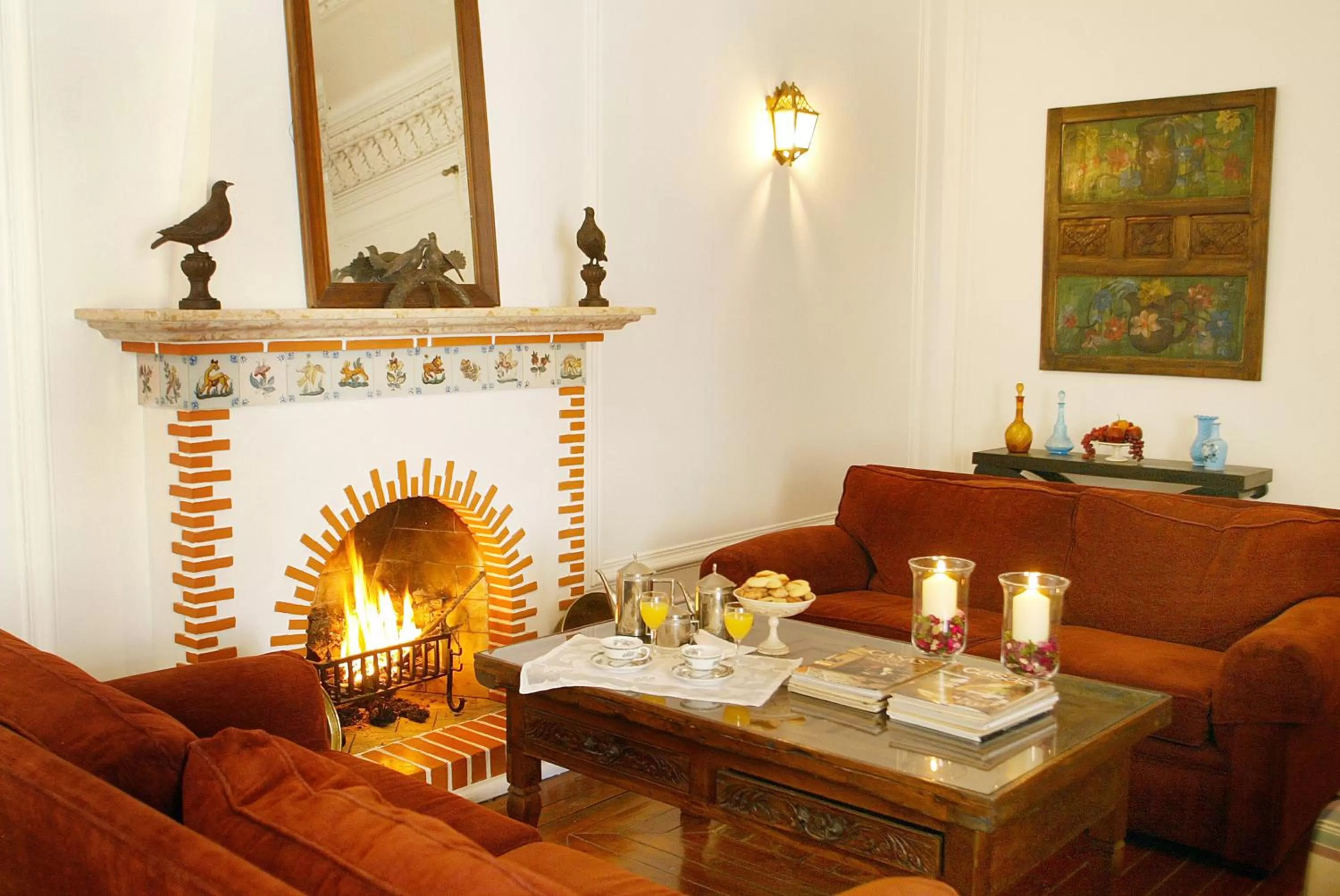 Living room in Hotel de Moura