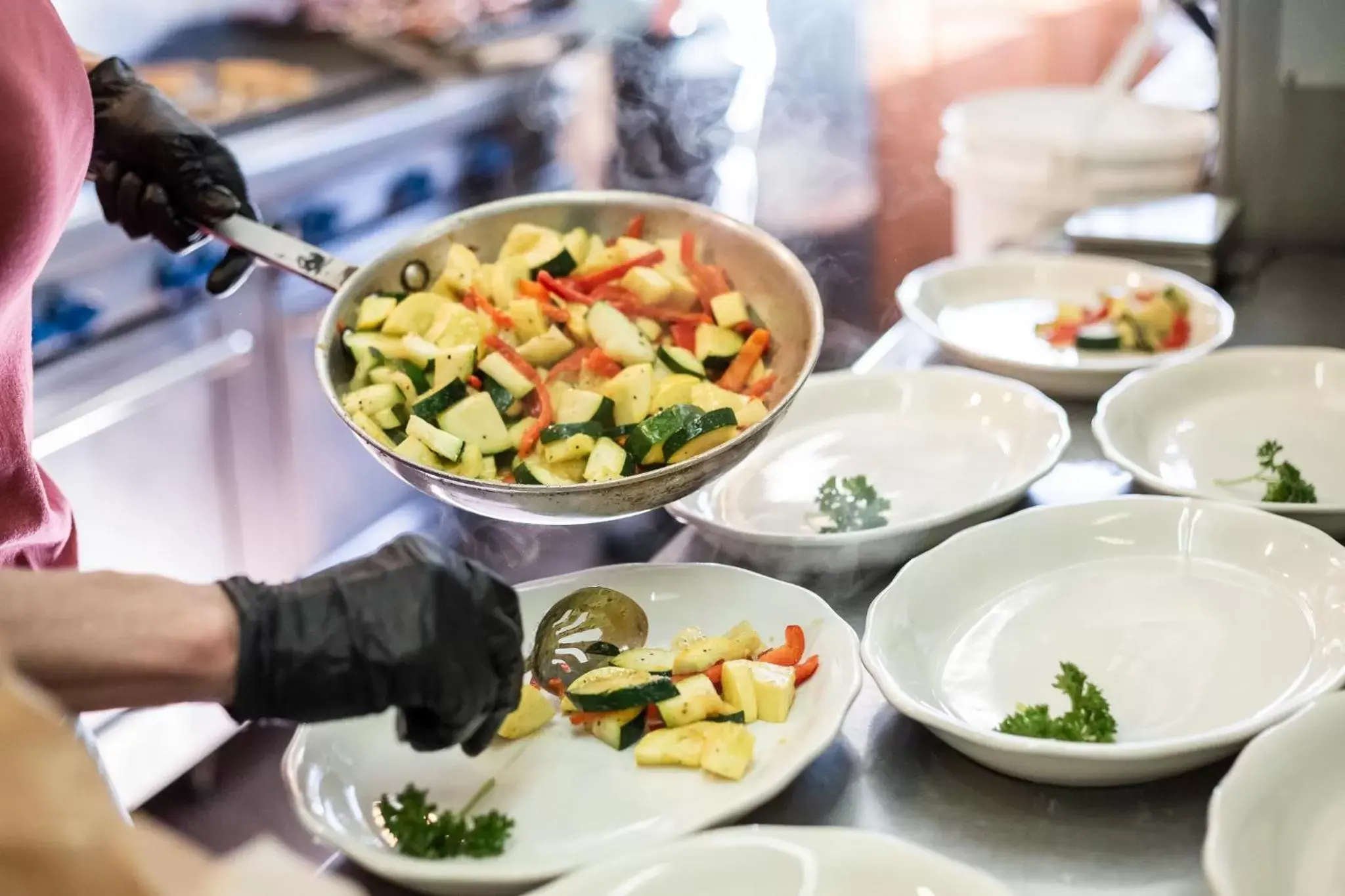 Food in Arrowhead Mountain Lodge