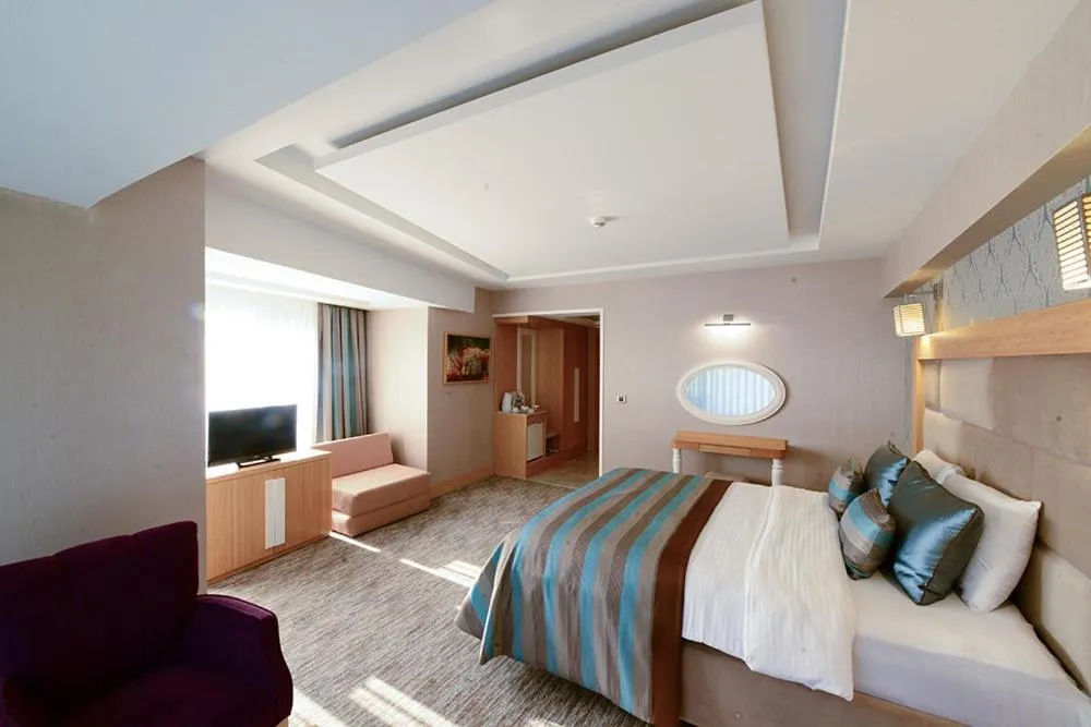 Bed in The Berussa Hotel