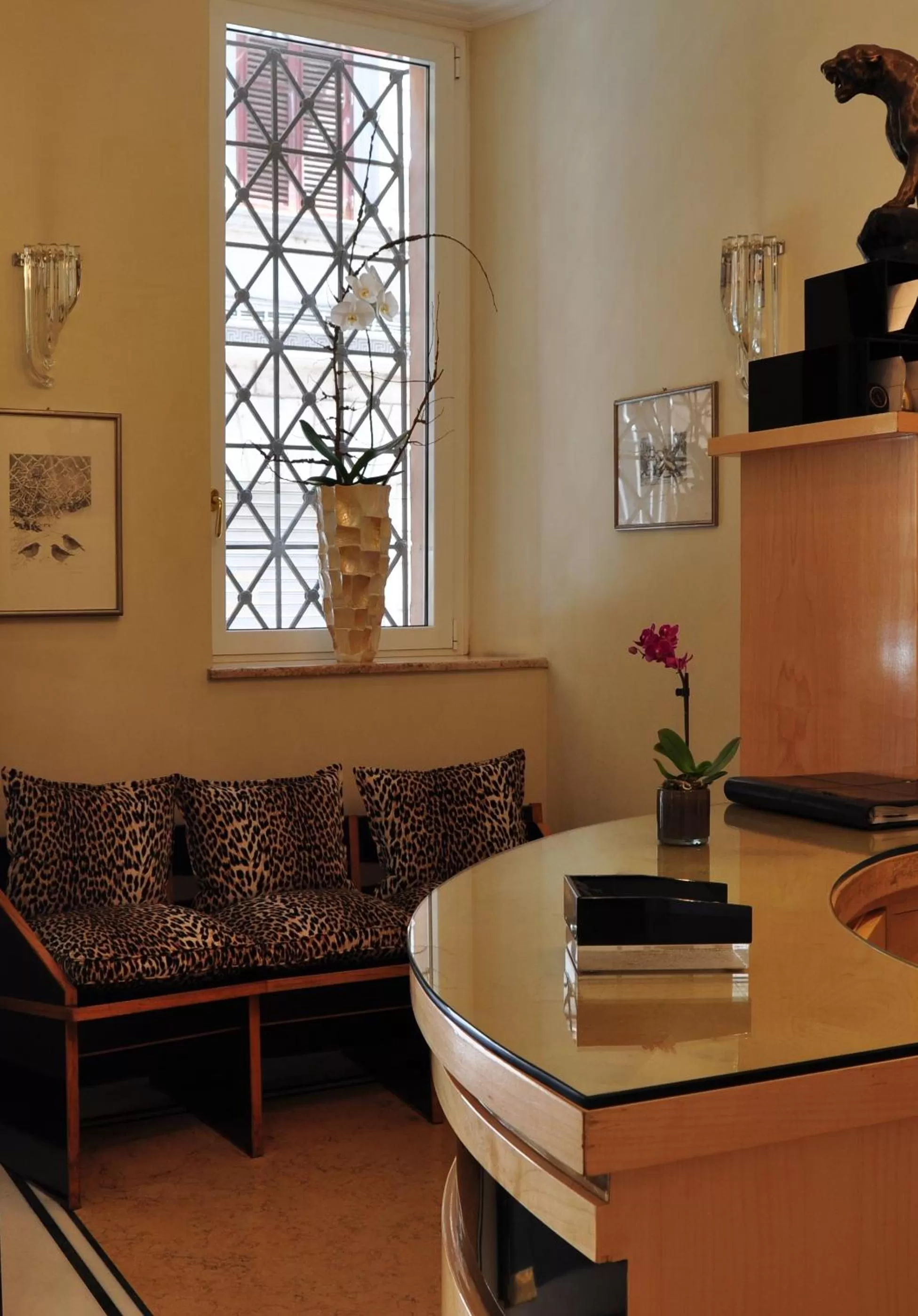 Lobby or reception in Hotel Gregoriana