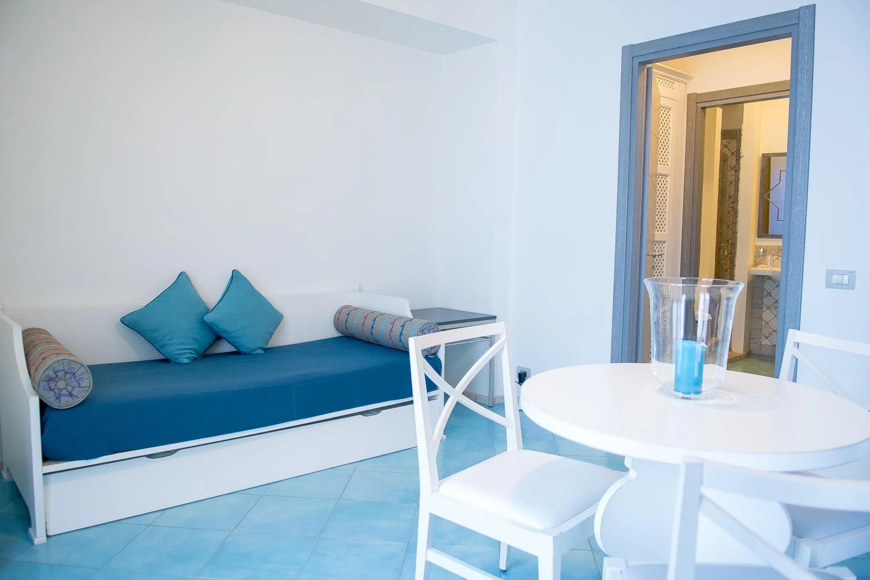 Seating area in Hotel Cutimare - Aeolian Charme