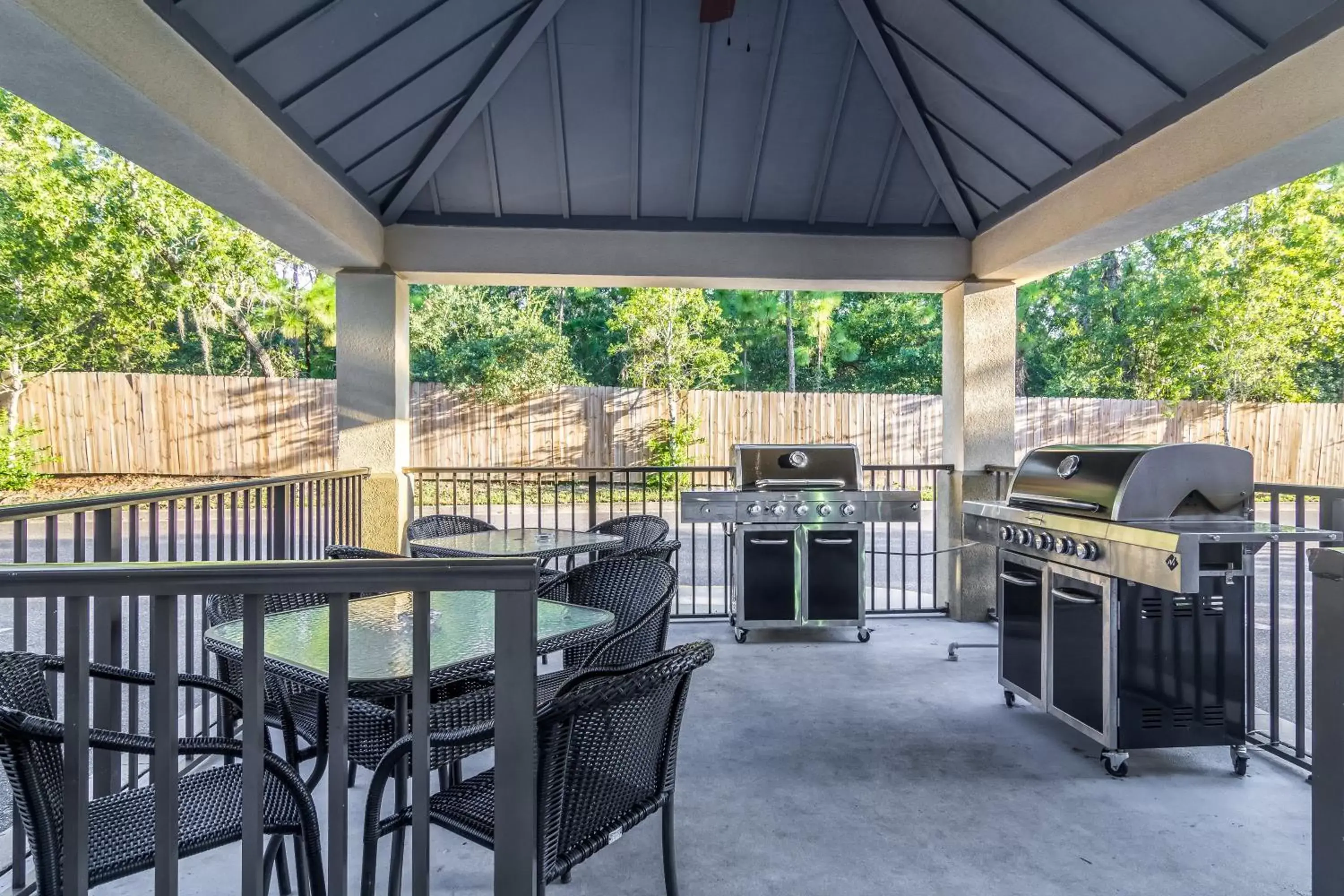 Decorative detail, BBQ Facilities in Candlewood Suites Jacksonville East Merril Road, an IHG Hotel