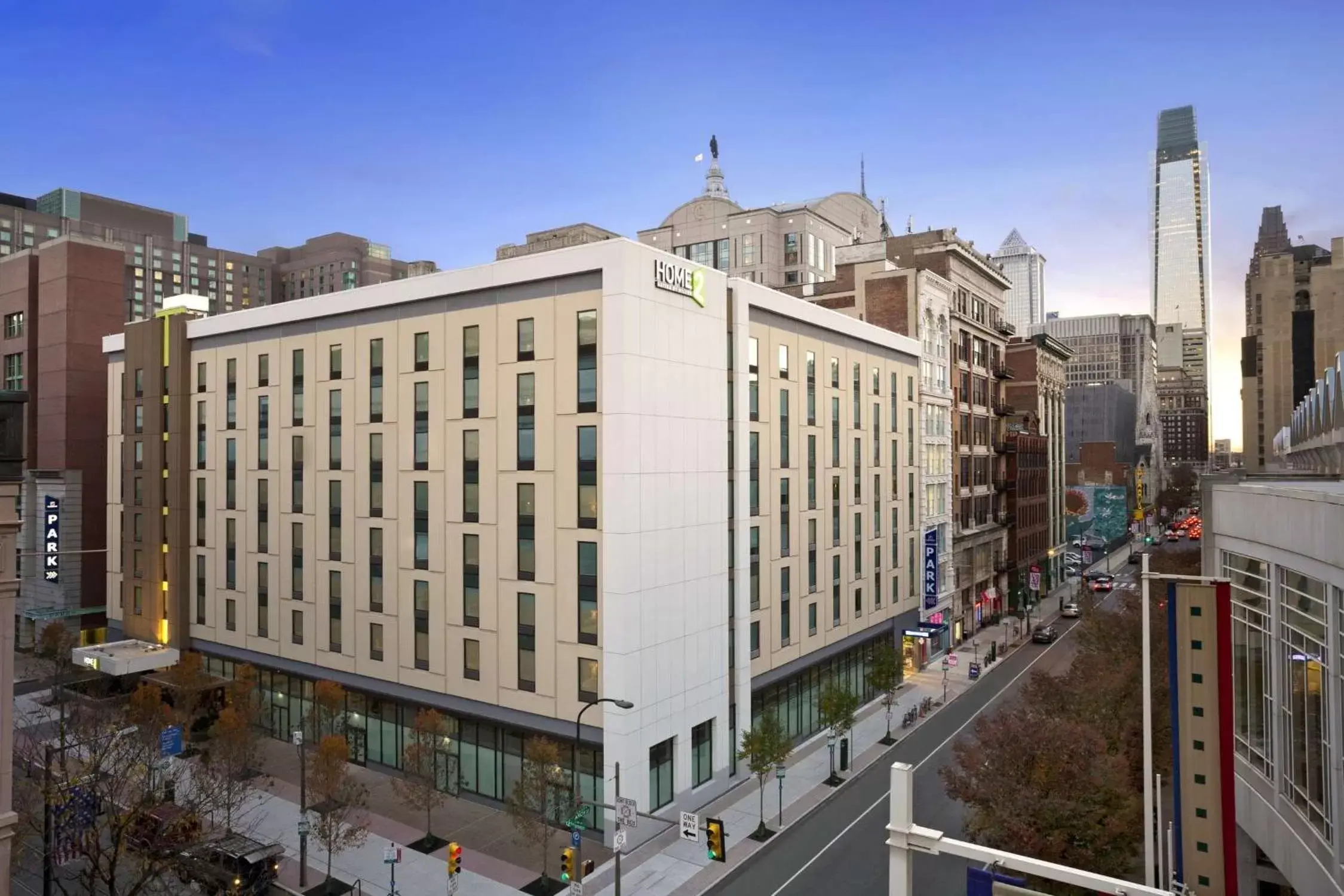 Property building in Home2 Suites by Hilton Philadelphia Convention Center