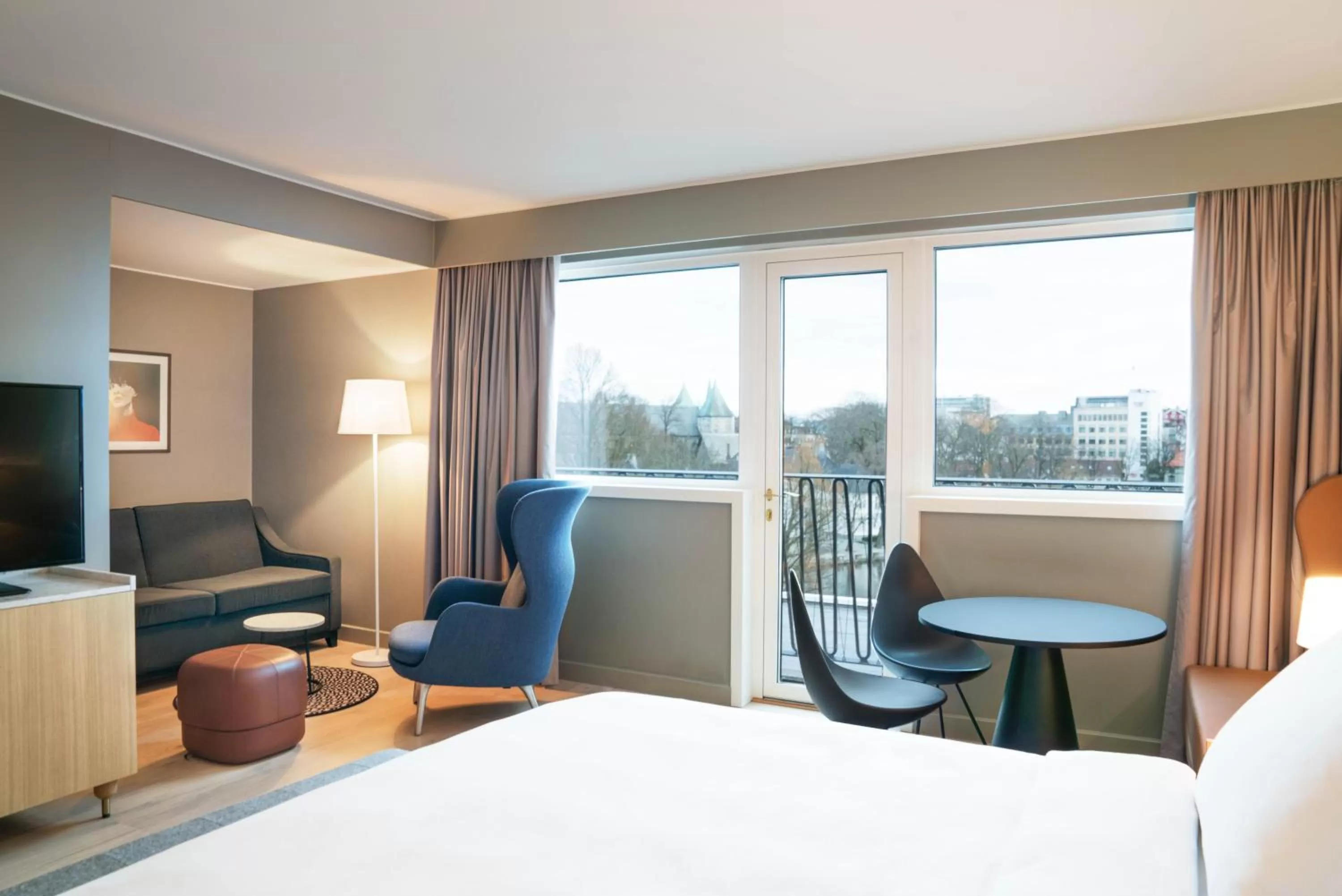 Bed in Radisson Blu Atlantic Hotel, Stavanger