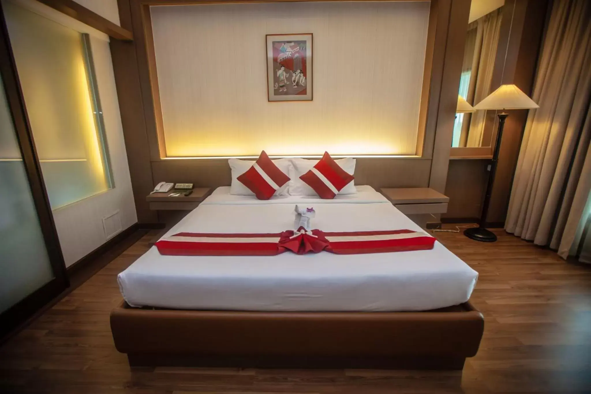 Bed in Chiangmai Grandview Hotel & Convention Center - SHA Extra Plus