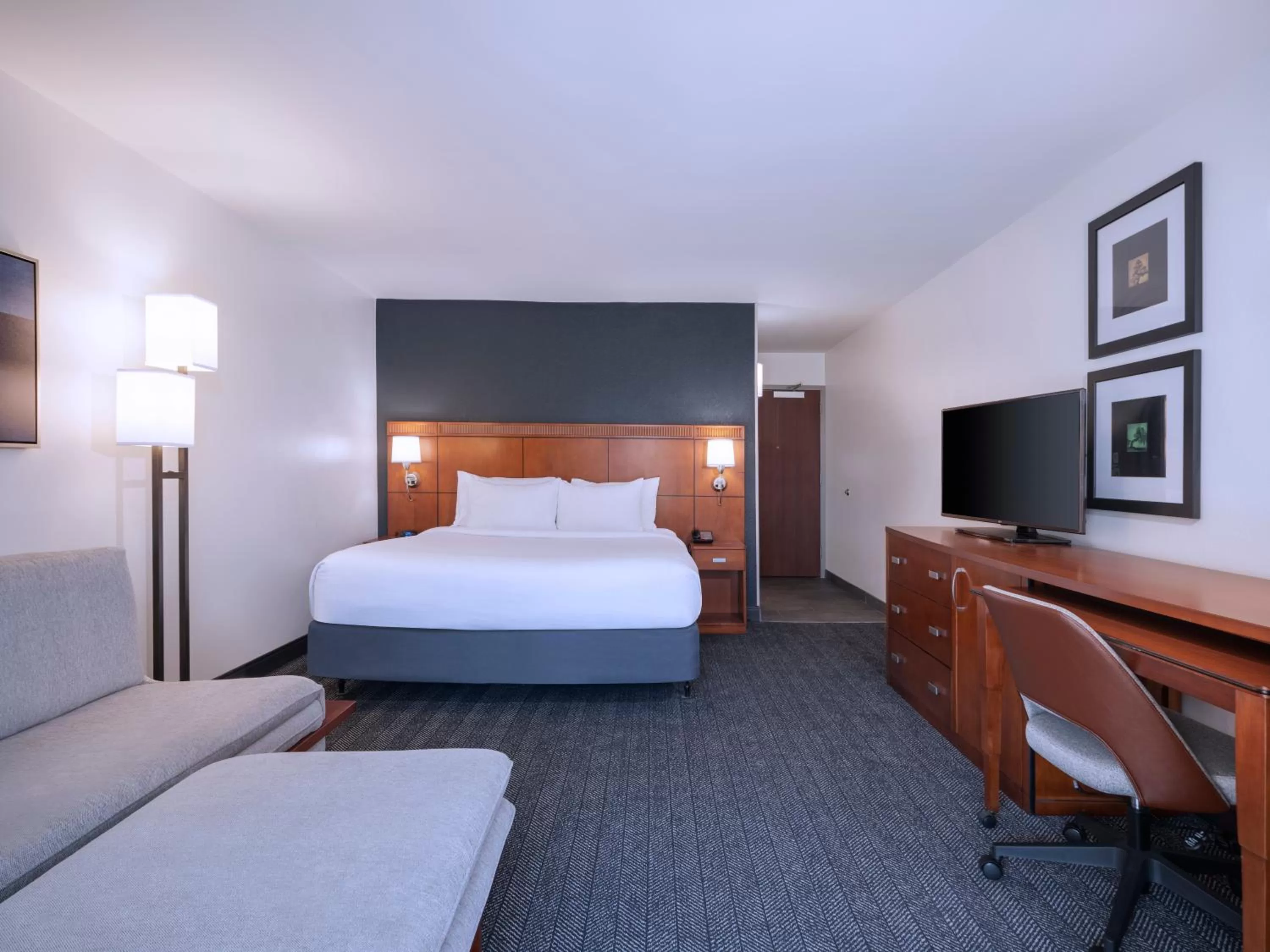 Guests, Bed in Courtyard Tampa North / I-75 Fletcher