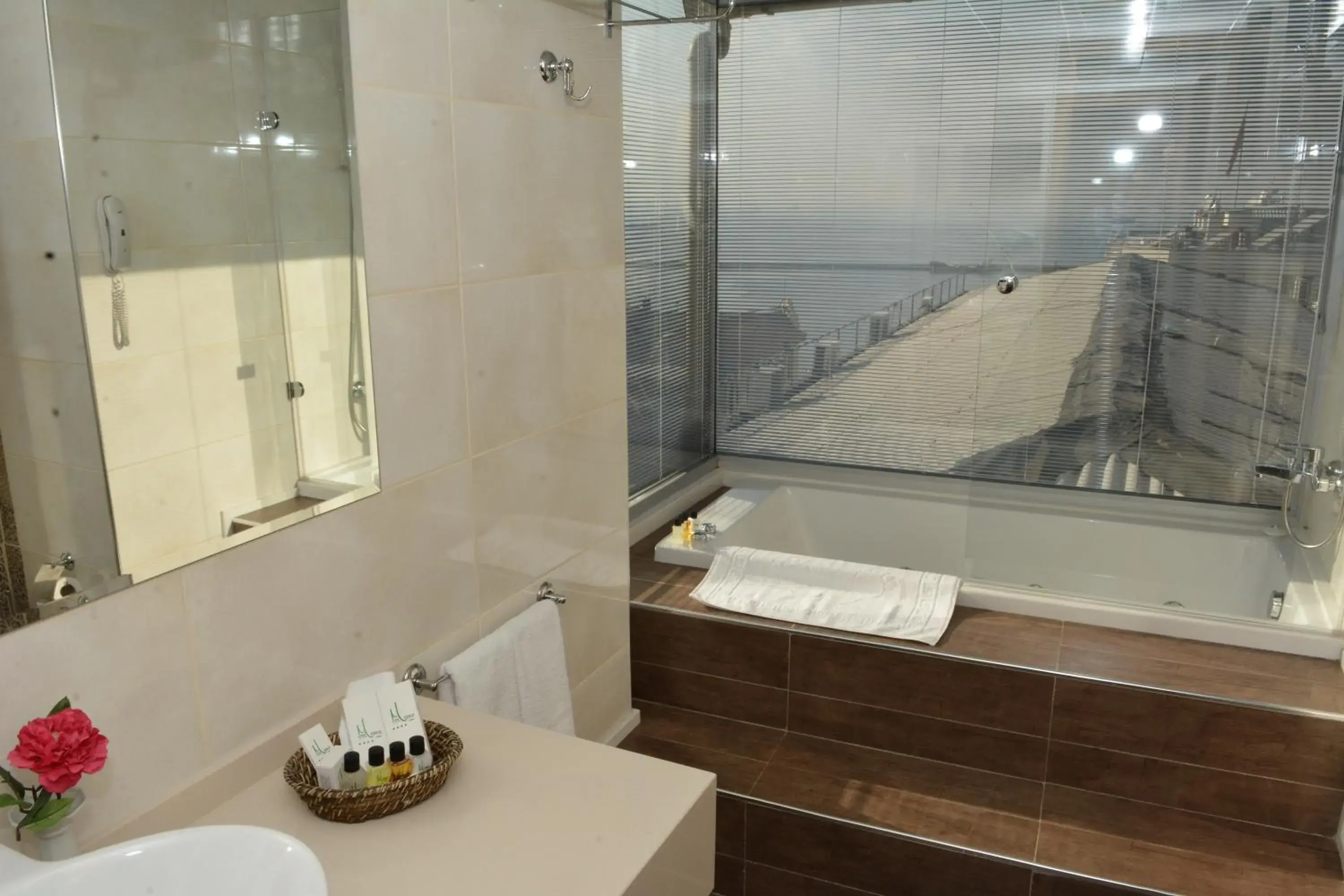 Bathroom in Hotel Marla